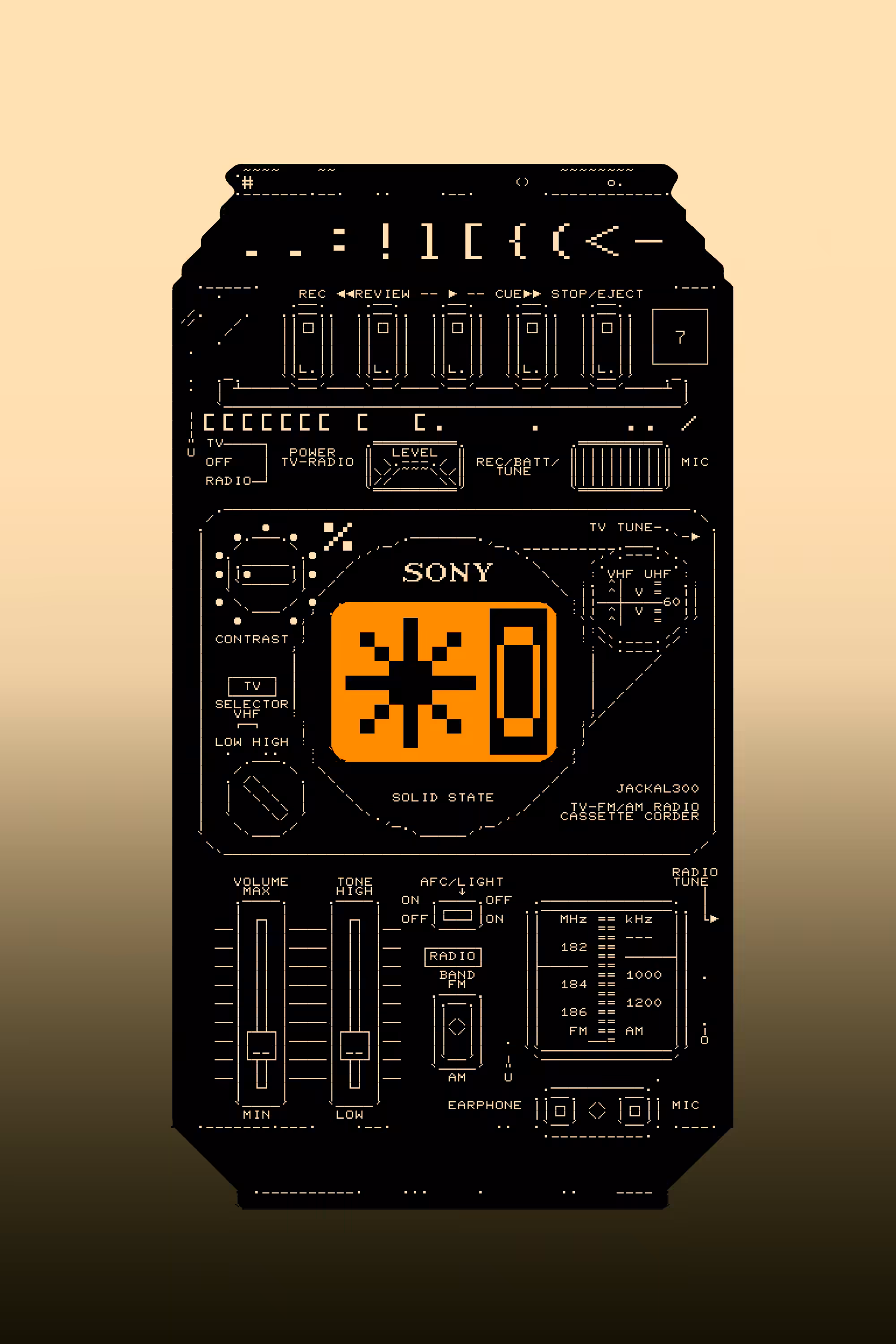 DCNSTRCTD: Sony FX-300