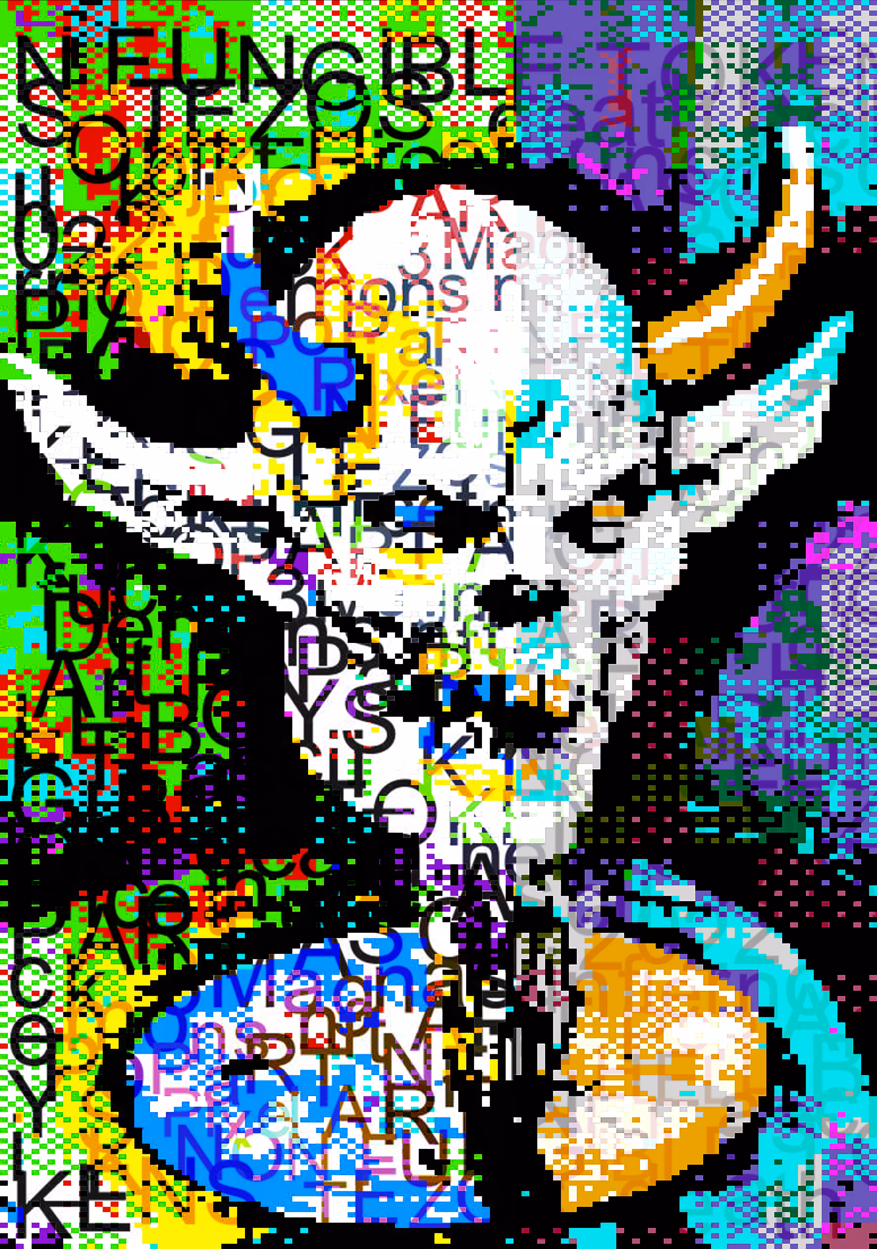 HellBoys Series ASCII and Pixel Demons and Monsters - Hell Boy #6. v.9.6.0
