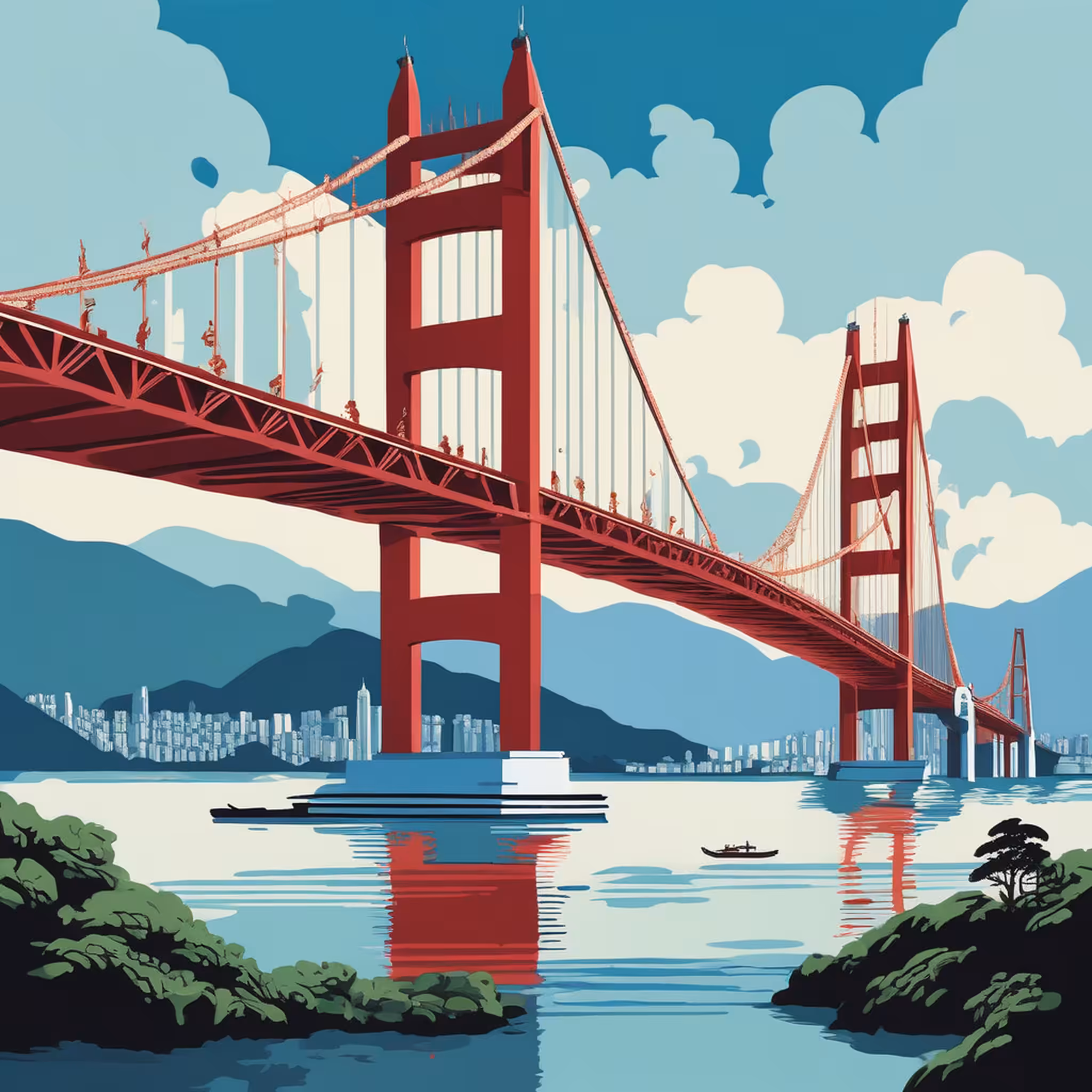 Homage to the Bridge #20