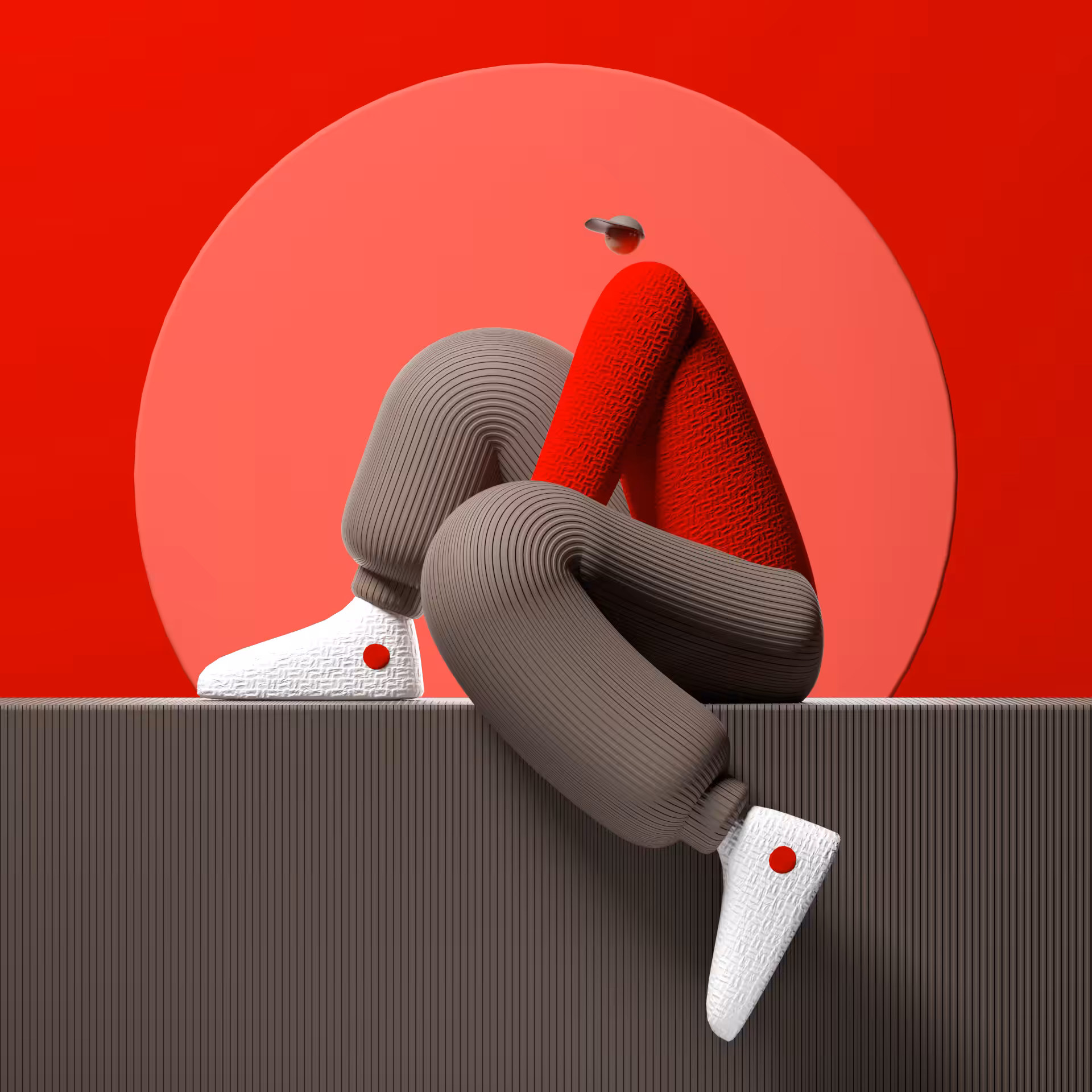The red kid.