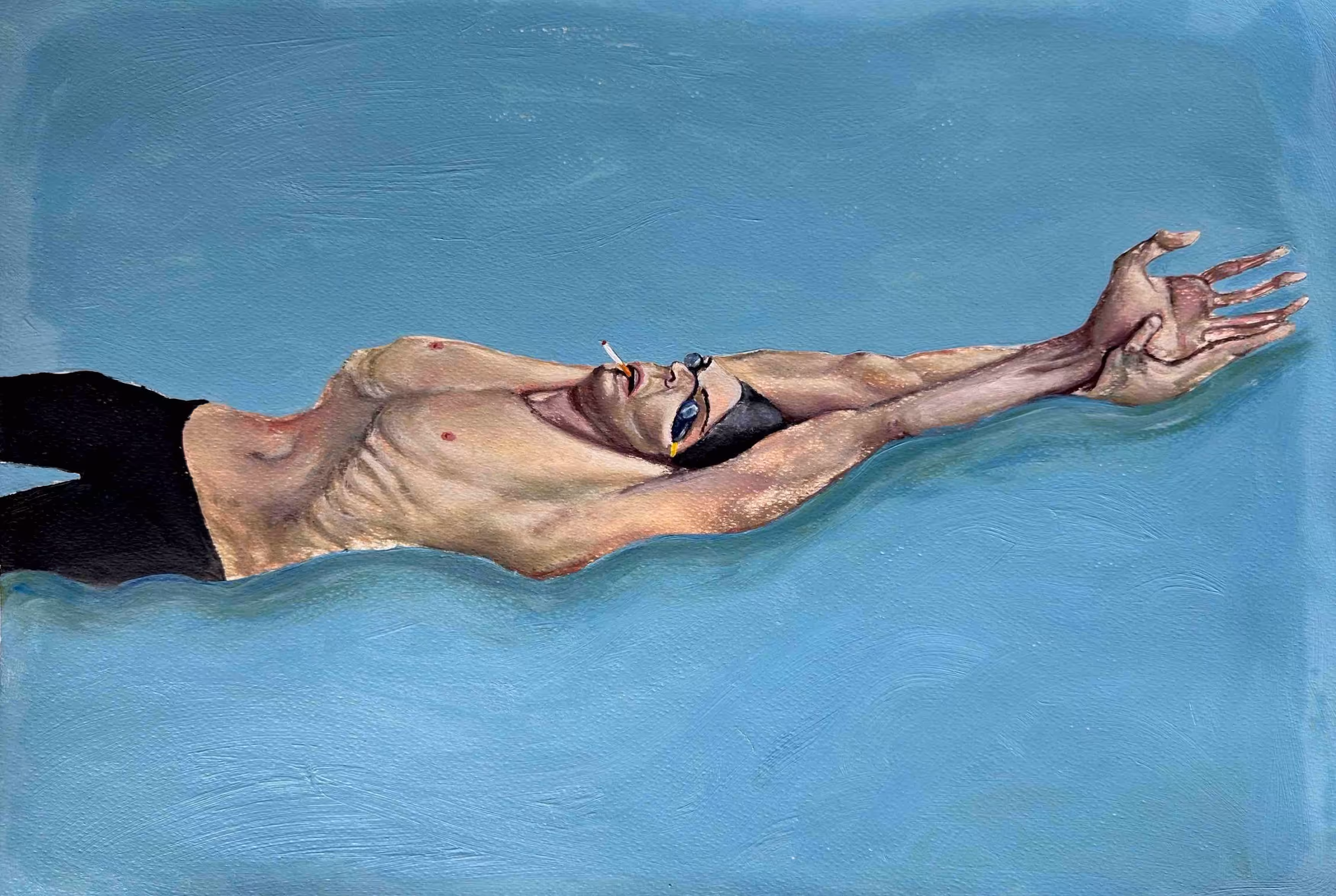 Swimming in nothingness