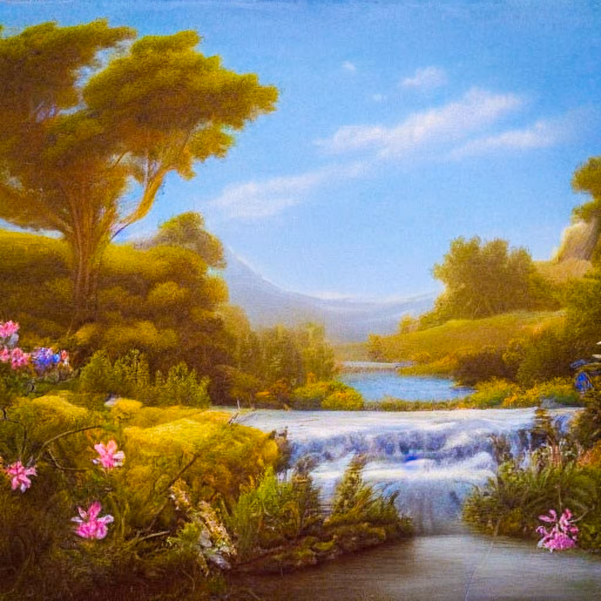 By Water