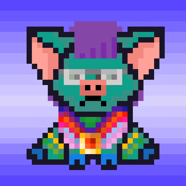 Punk Pig #00109