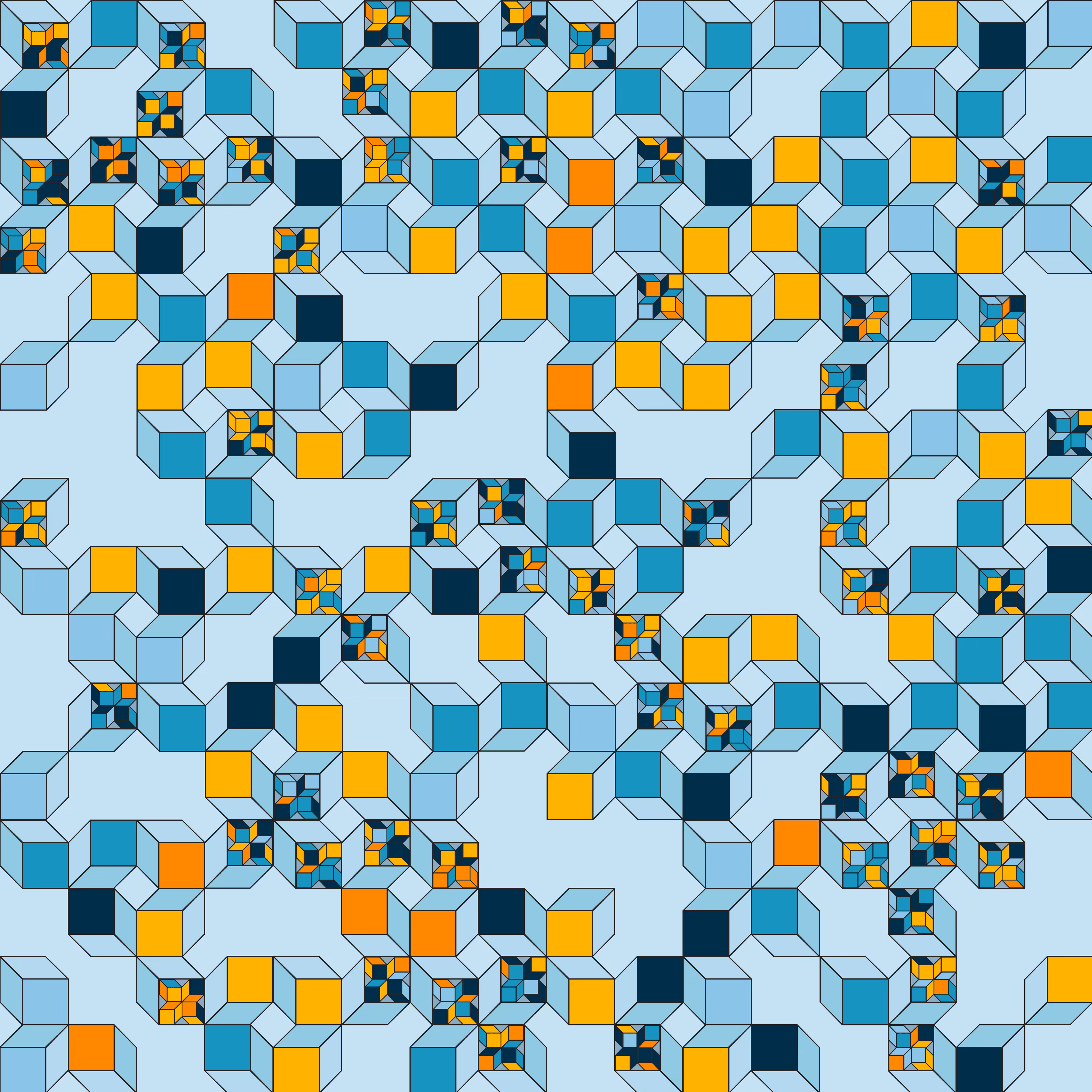 CryptoBauhaus: Cubes in Cubes: №5