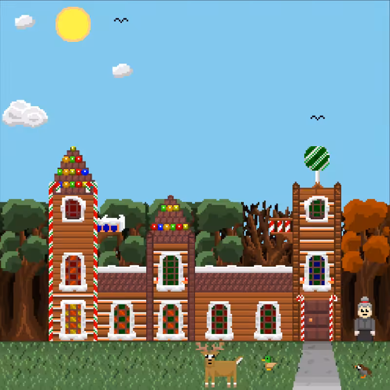 2D Mansion Candy House #113