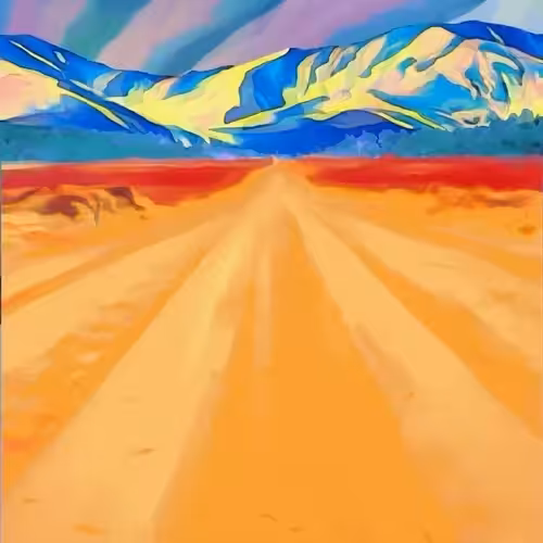 Generated Glitch Landscape #109
