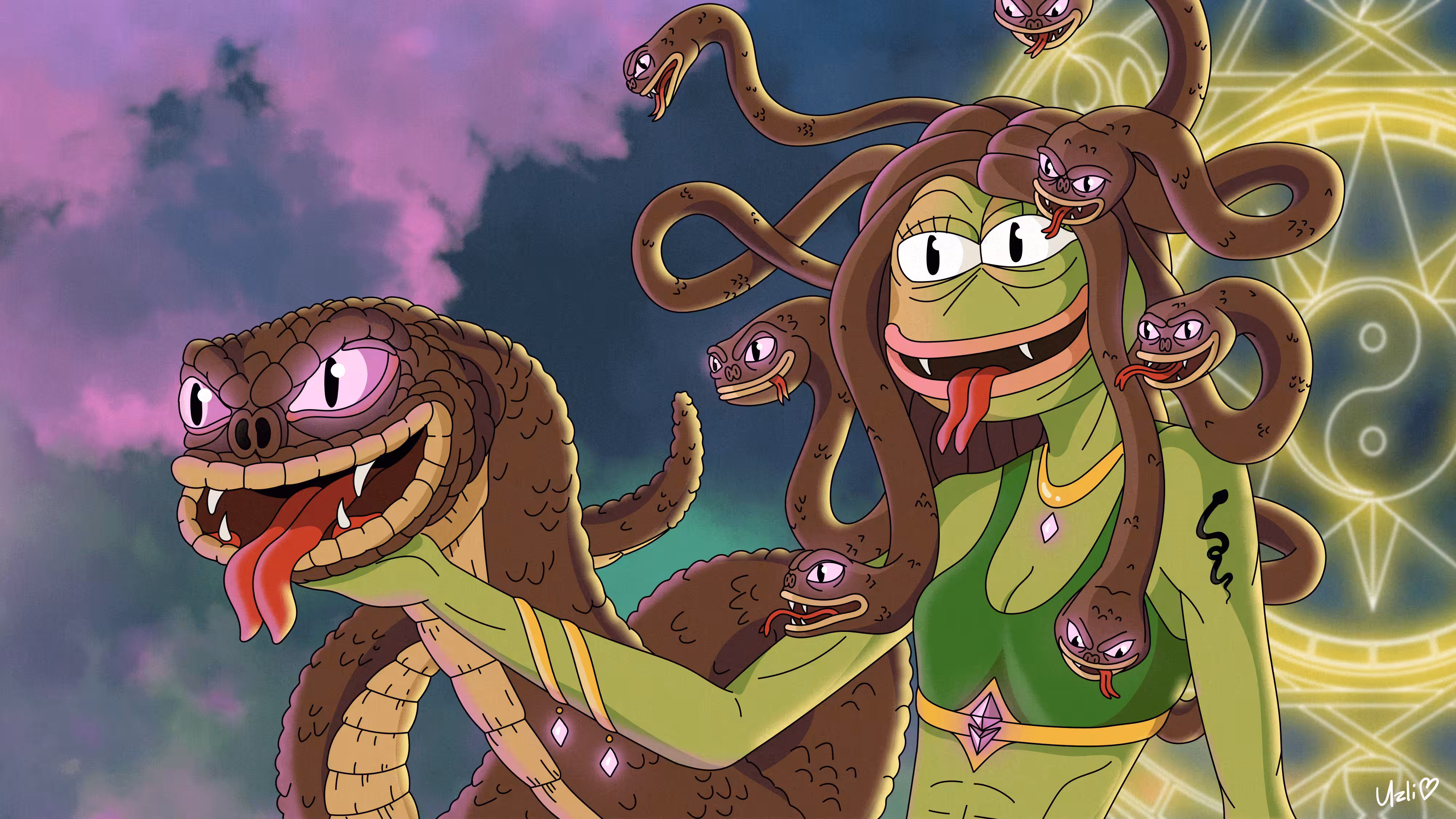 Medusa and Licker