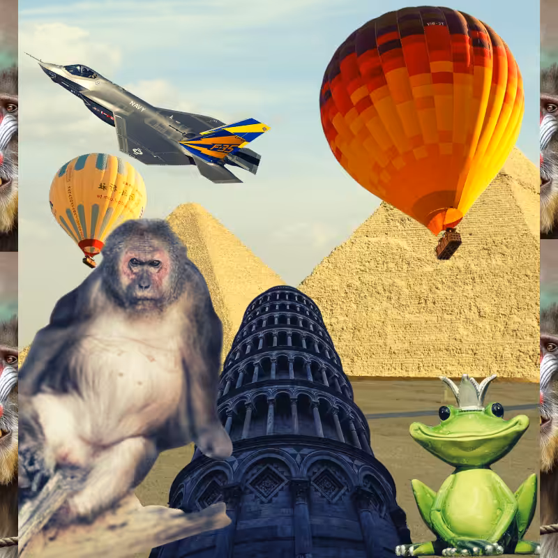 Banana & Pepe on mysterious trips #23