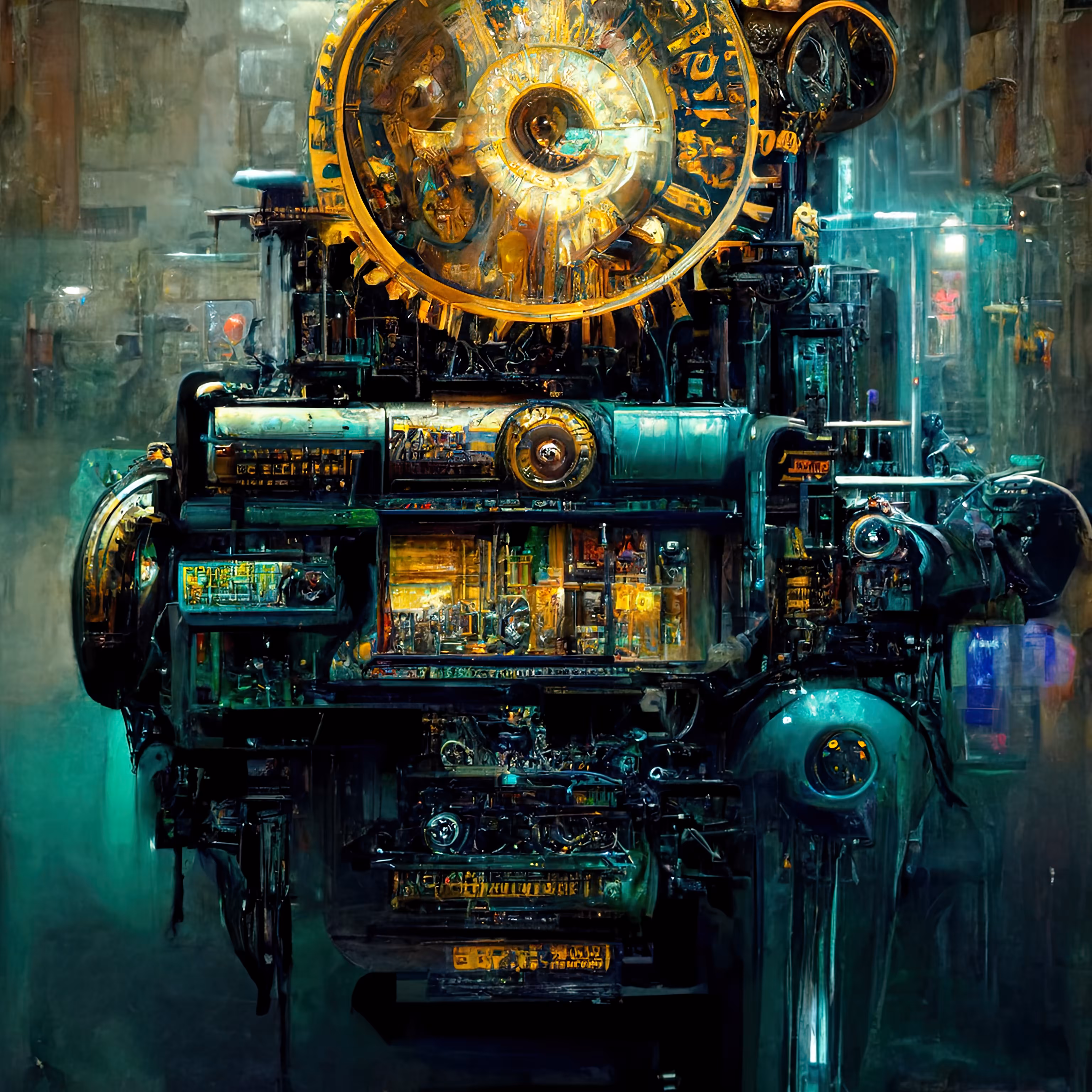 The Clockwork Quantum Computer