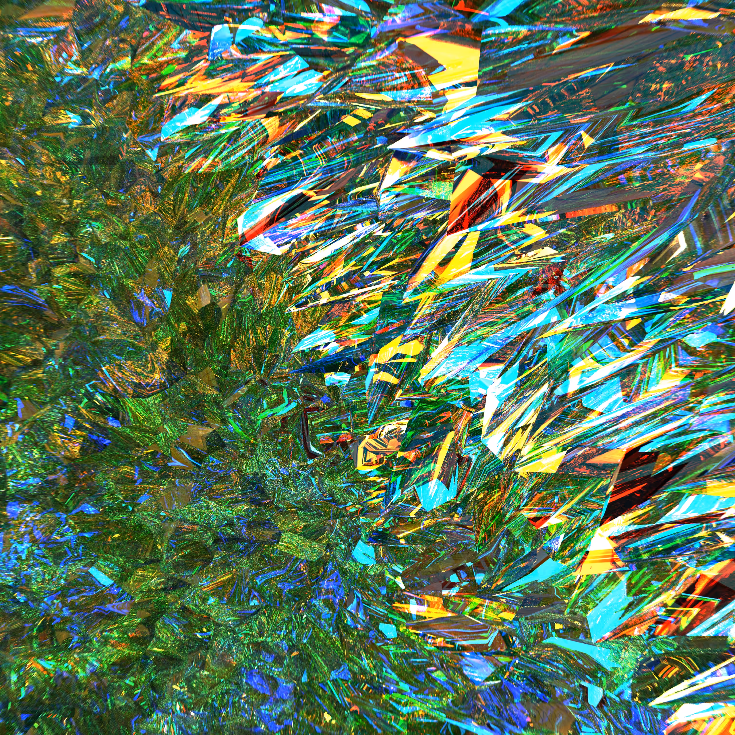 A collection of 1000 crystals  1000-2