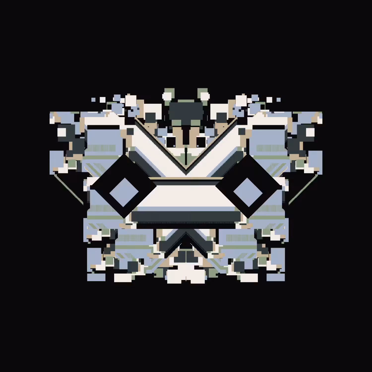 Glitchy Masks #42