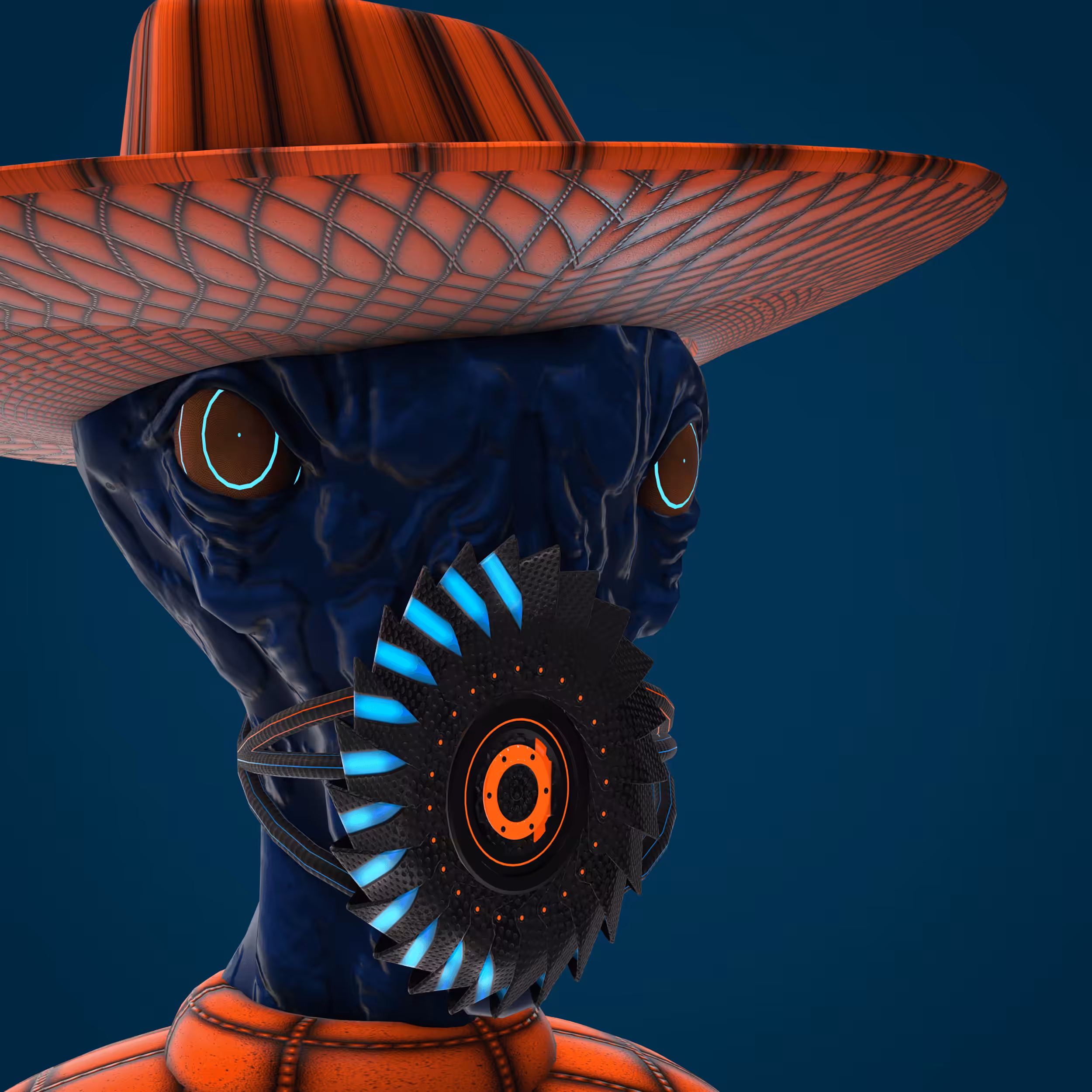CryptoAvatar3D-055-Alpha Alien