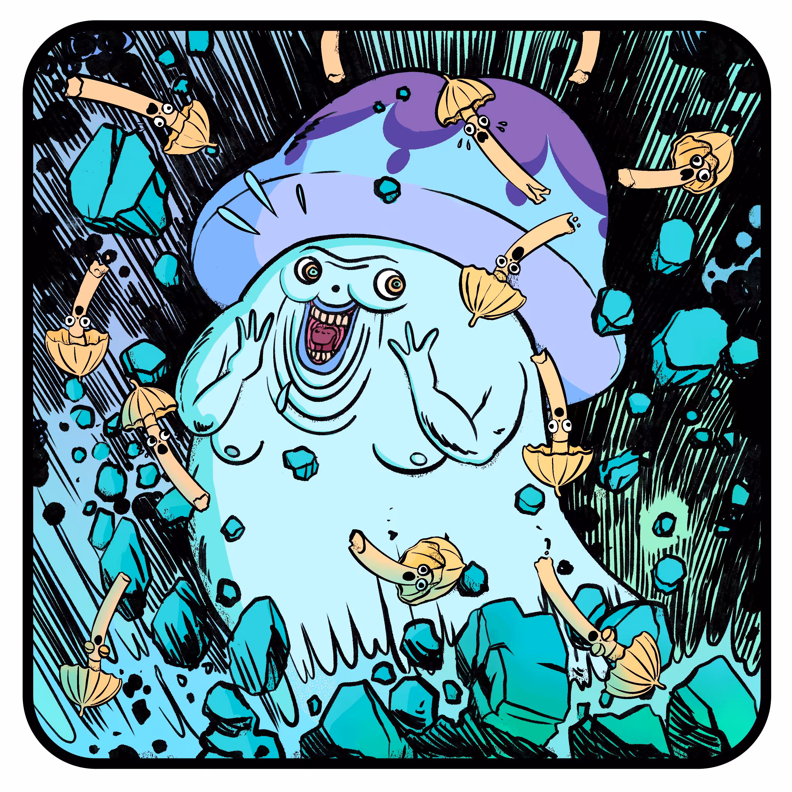 The Mushroom People x LunchPipe : Party Crasher