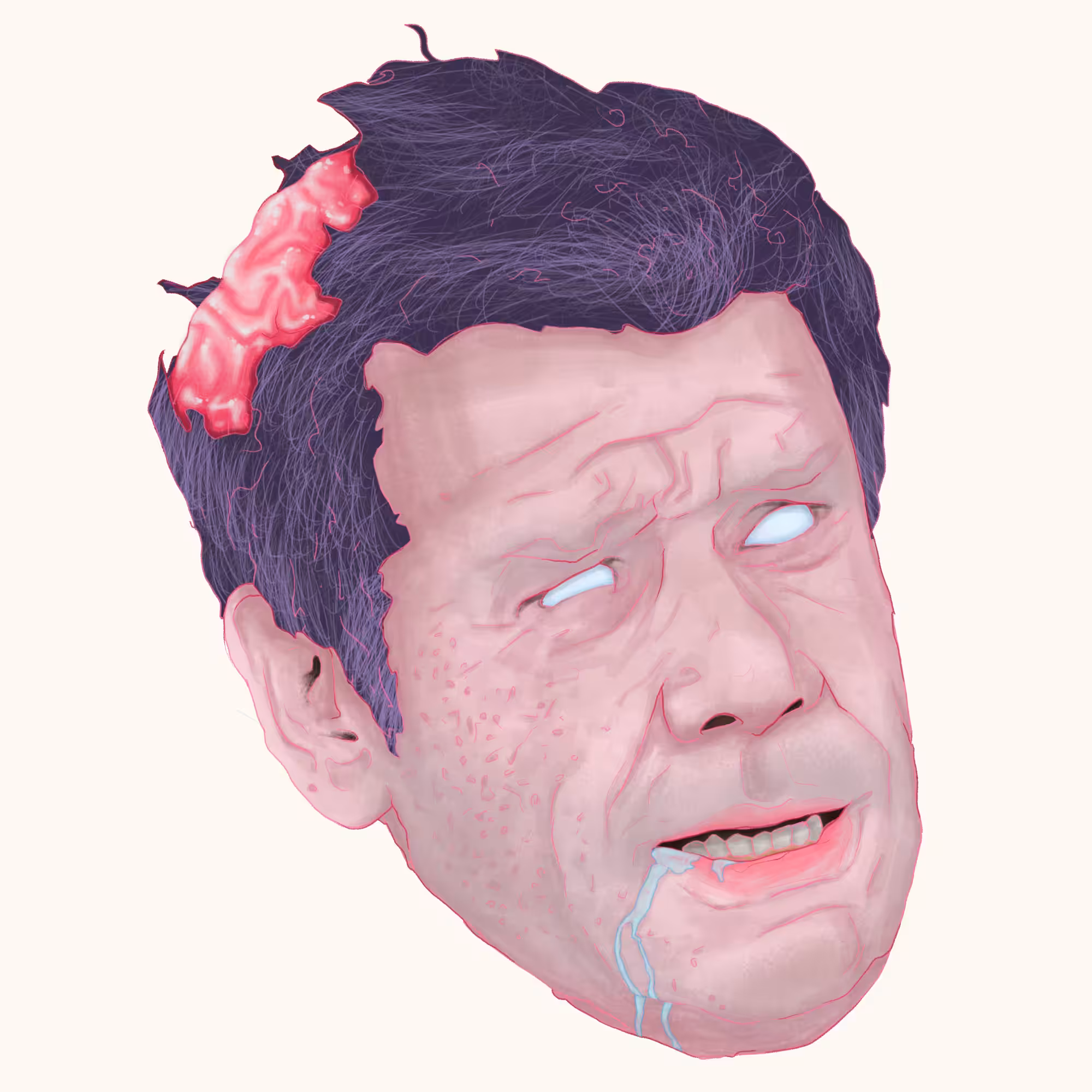 La cabeza muerta de Facundo