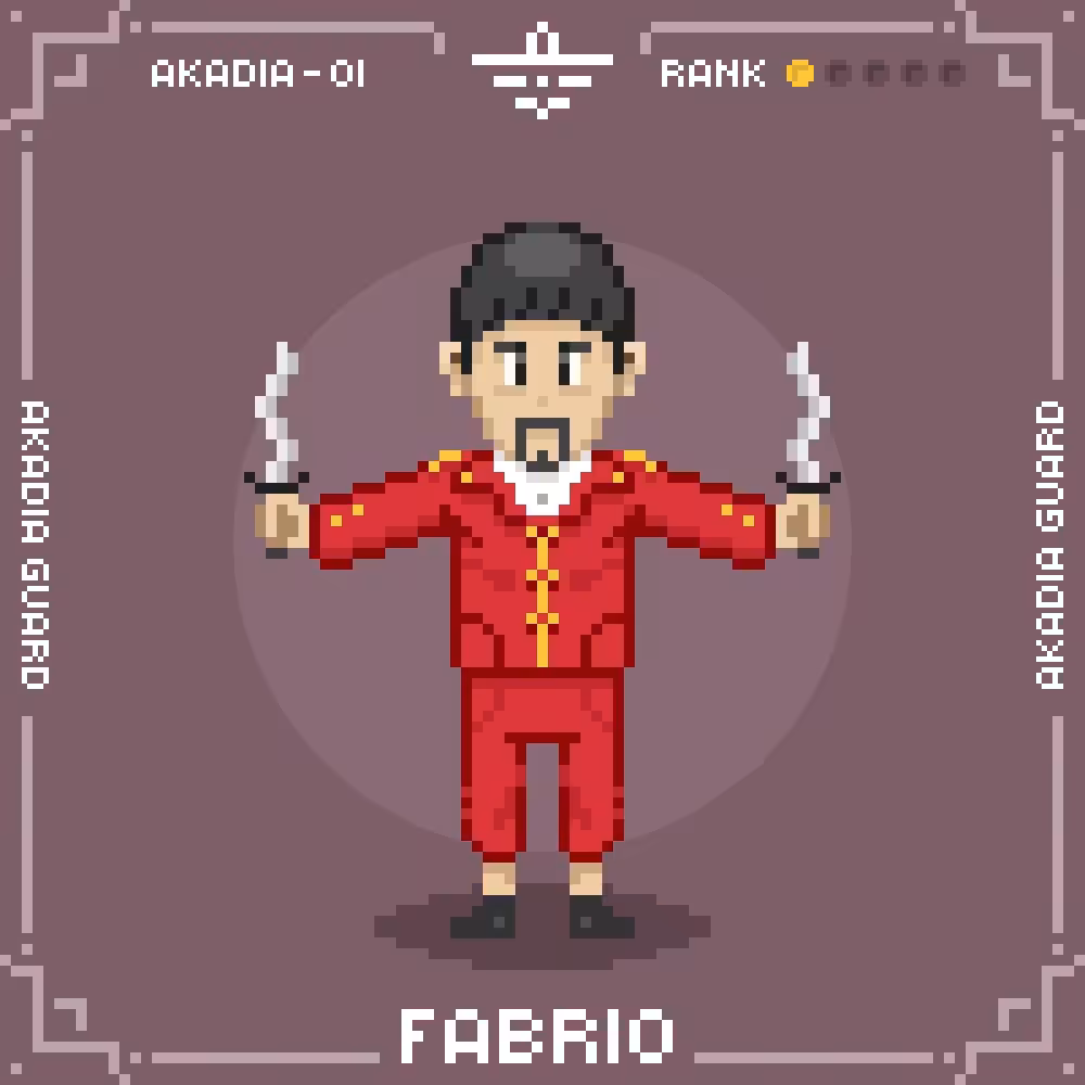 Fantastic War#001 : Akadia#01 : FABRIO