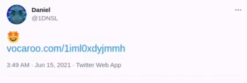 @1DNSL Tweet 8:49 PM · Jun 14, 2021