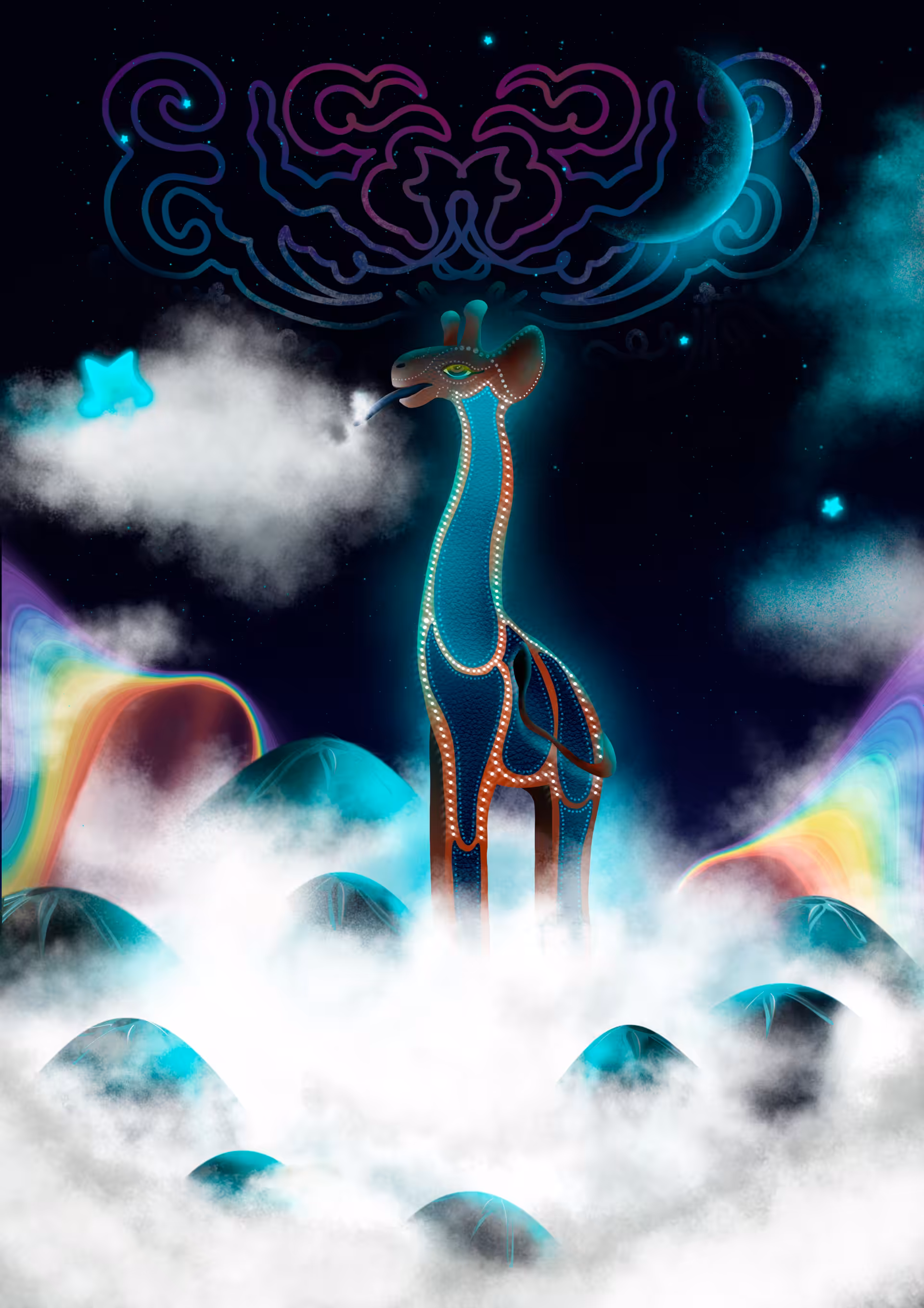 Giraffe cloud
