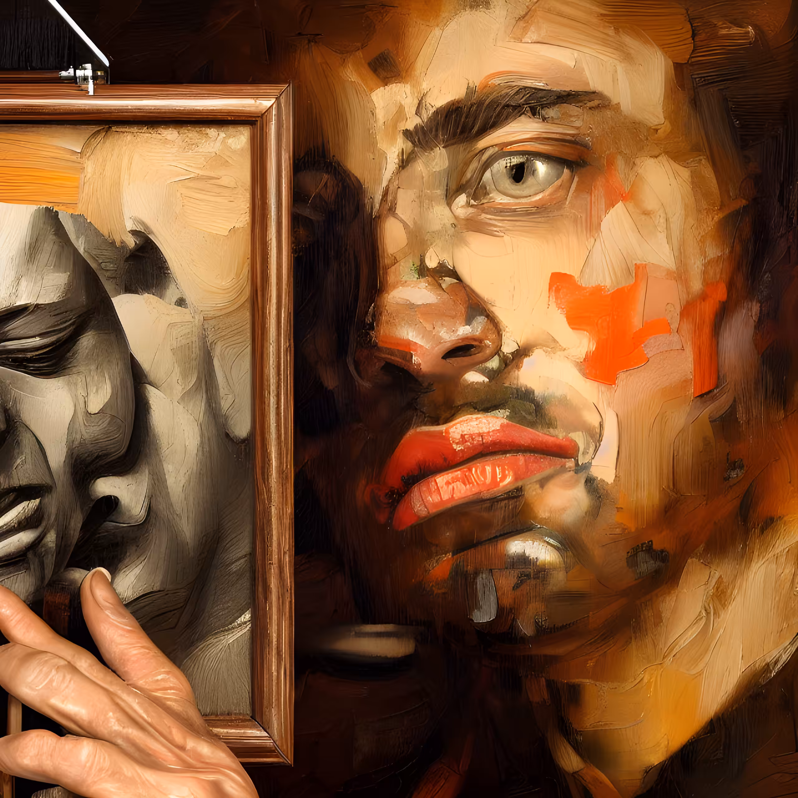 Heartbroken painter