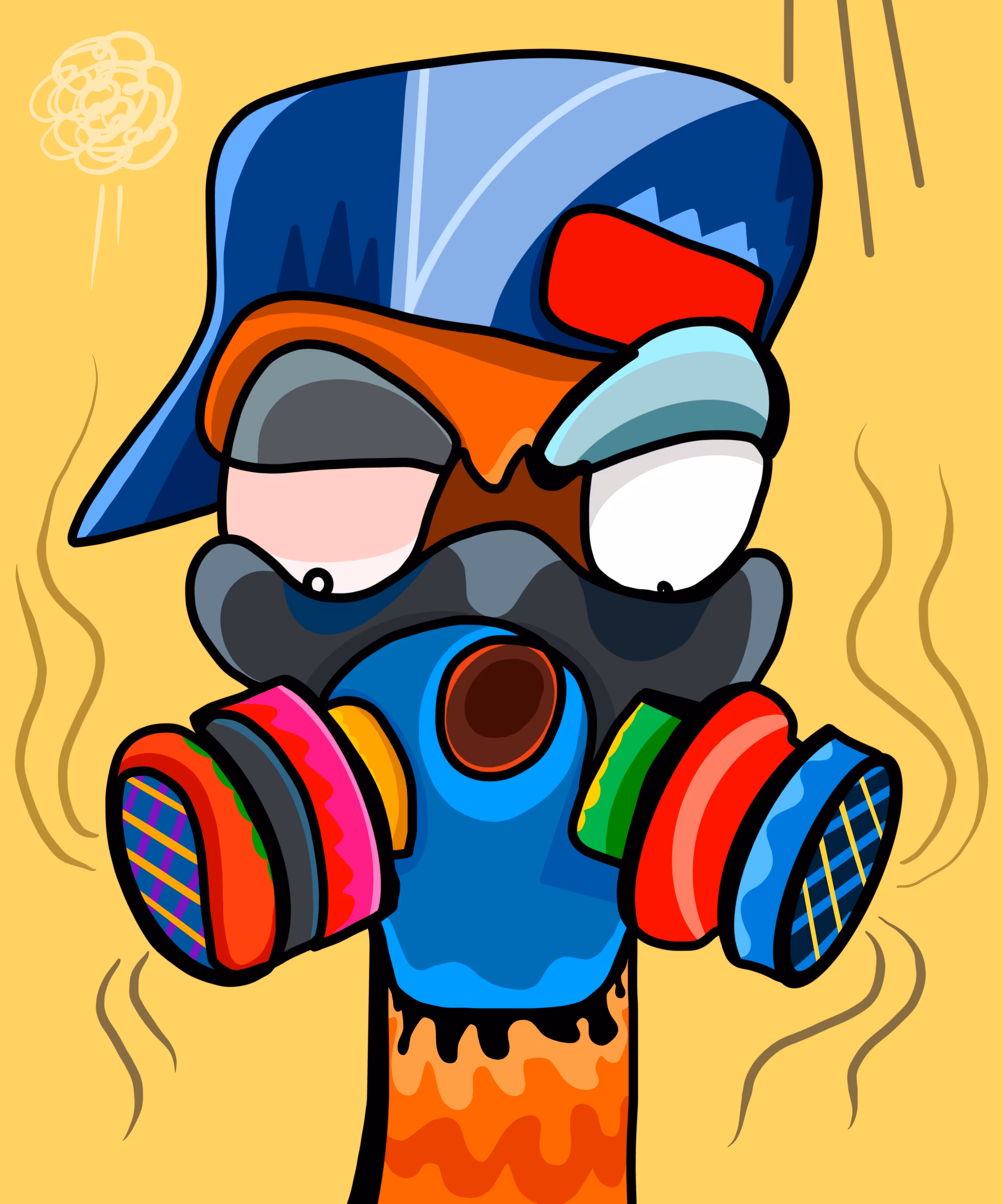 gas mask
