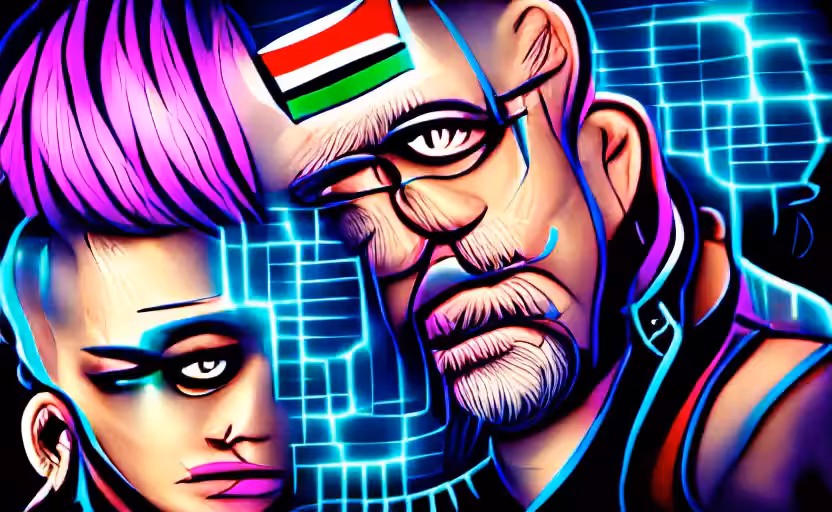 Cyberpunk Portrait 22