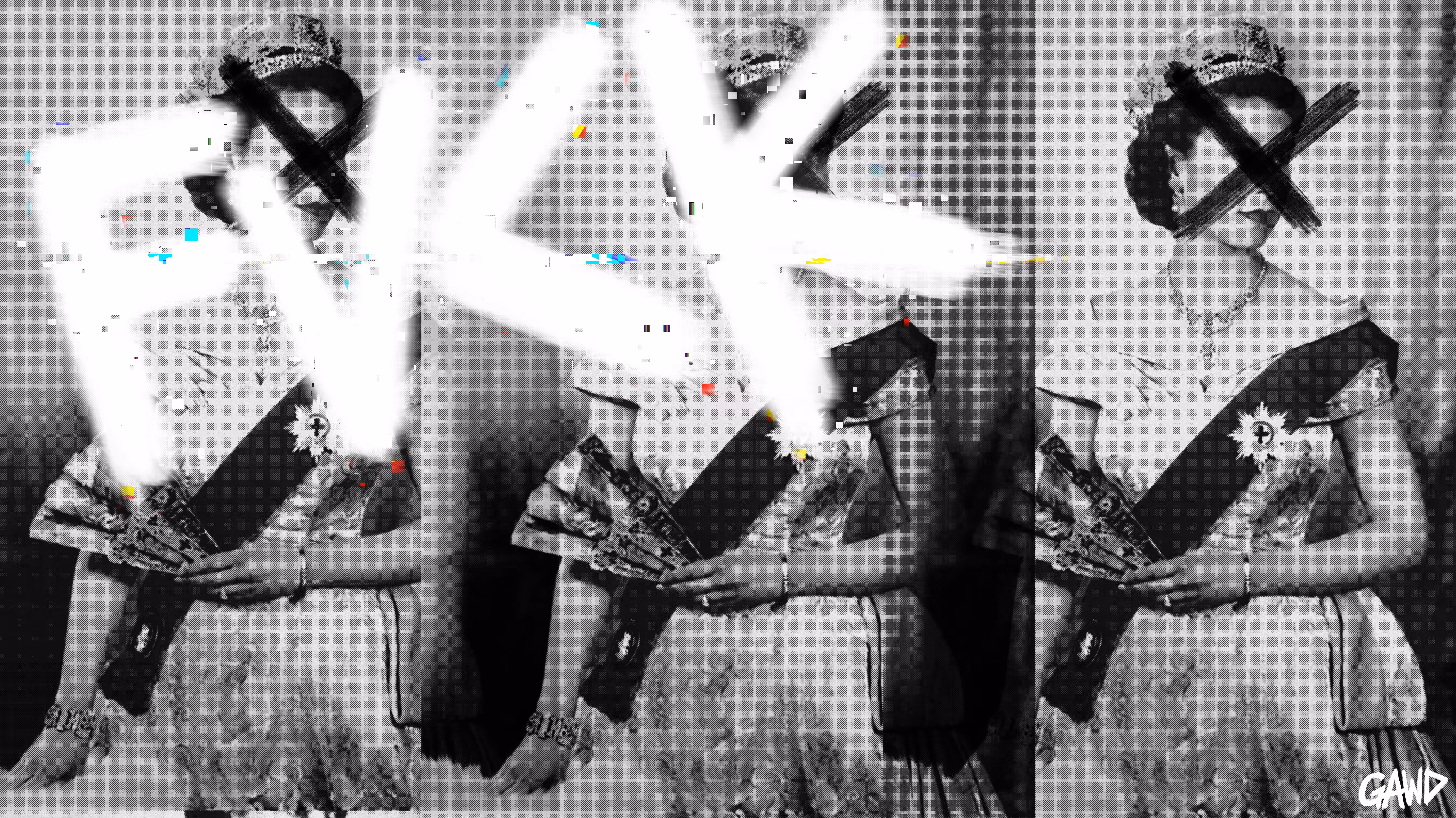 FVCK THE SYSTEM (BLACK & WHITE STILL FRAME #1)
