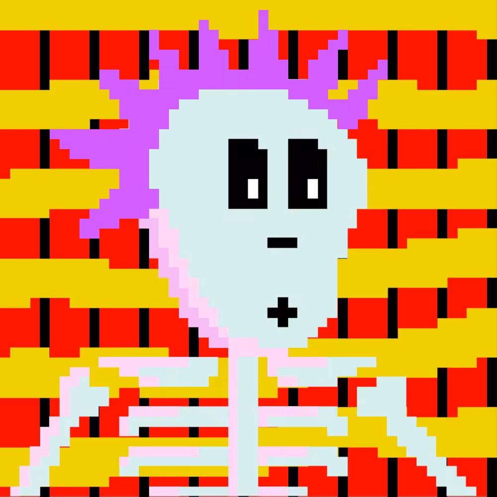 PIXEL SKULLETTI 1 #224