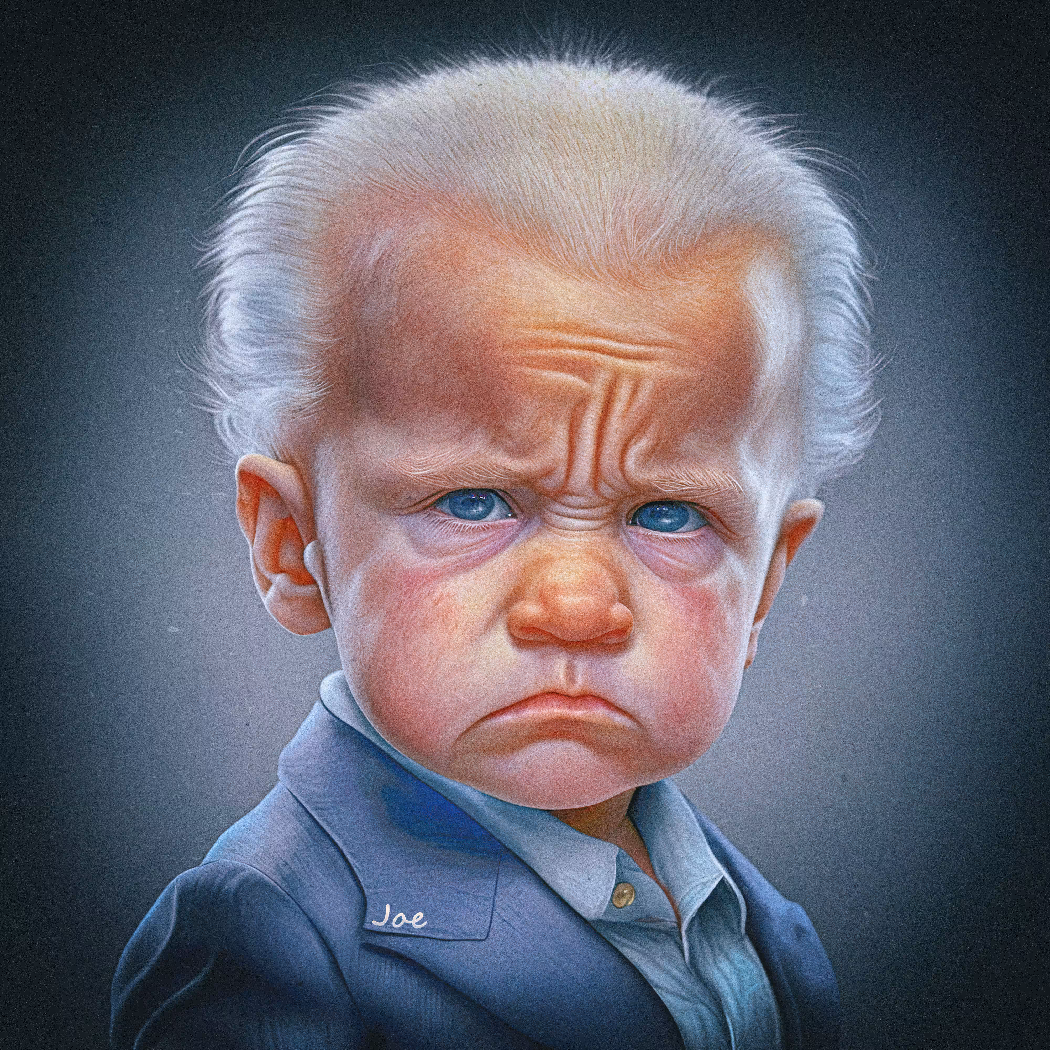 EPIC 😱 ART: Baby Biden 🔥 HDR AI
