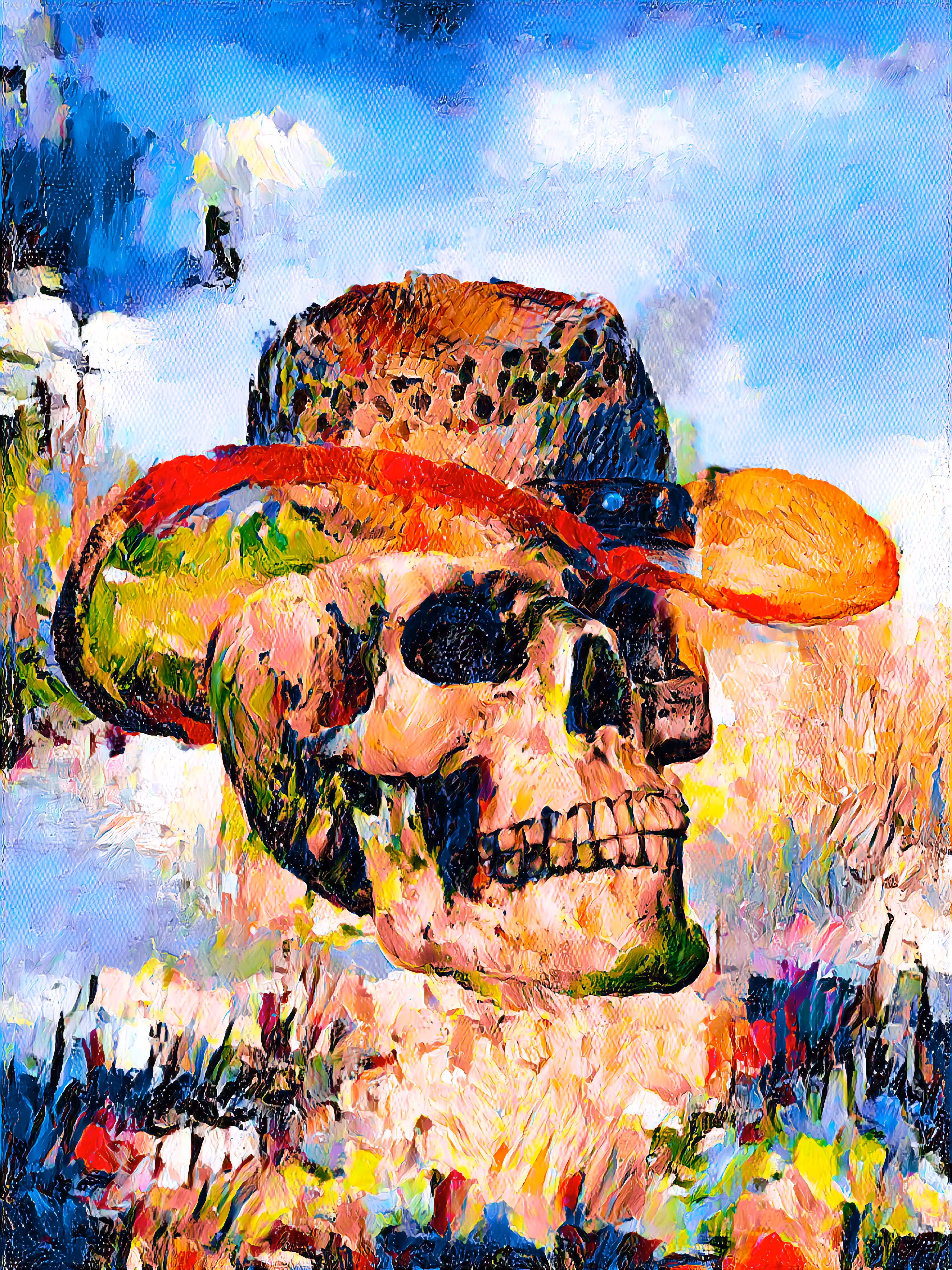 Cowboy Skull