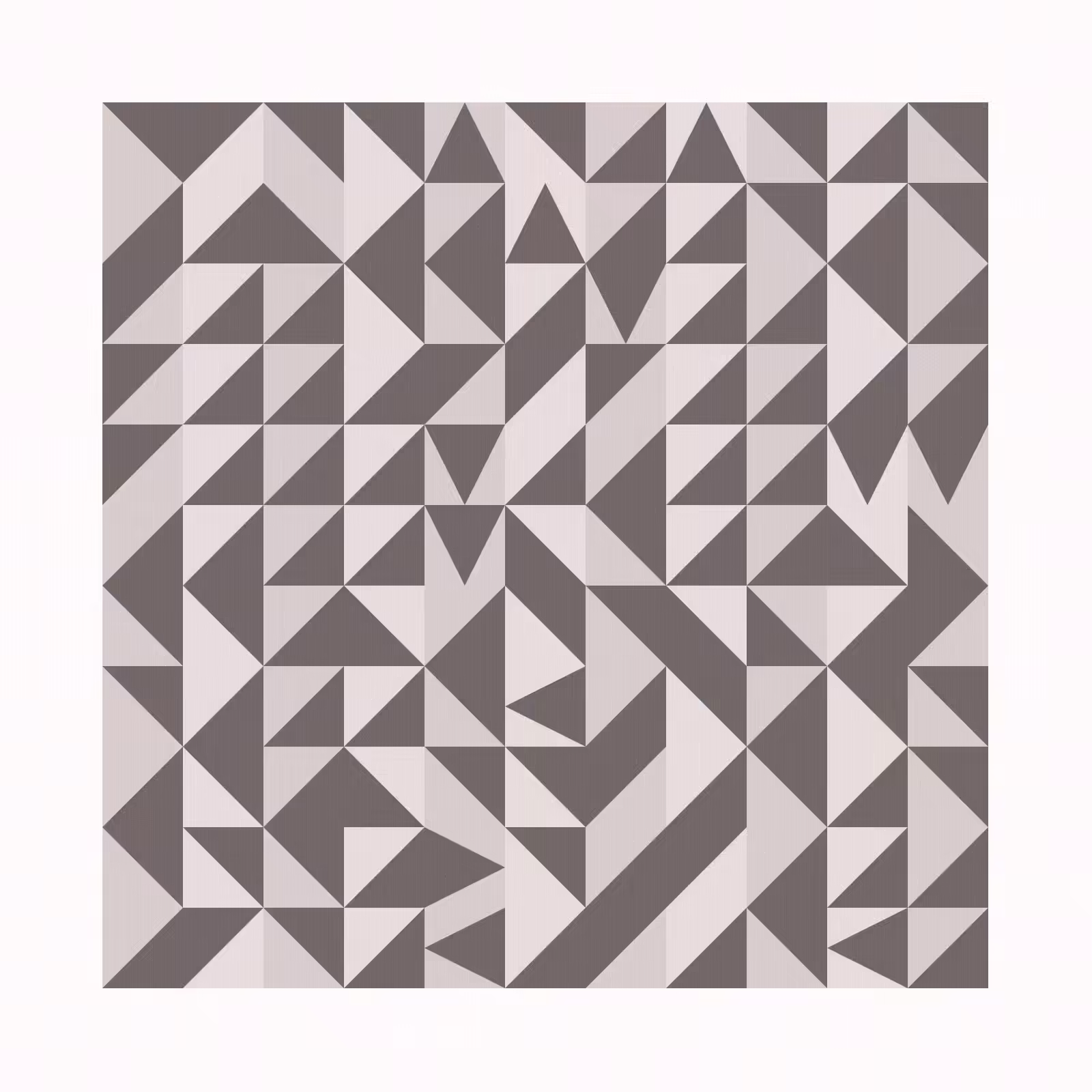 Triangle Pattern II #74