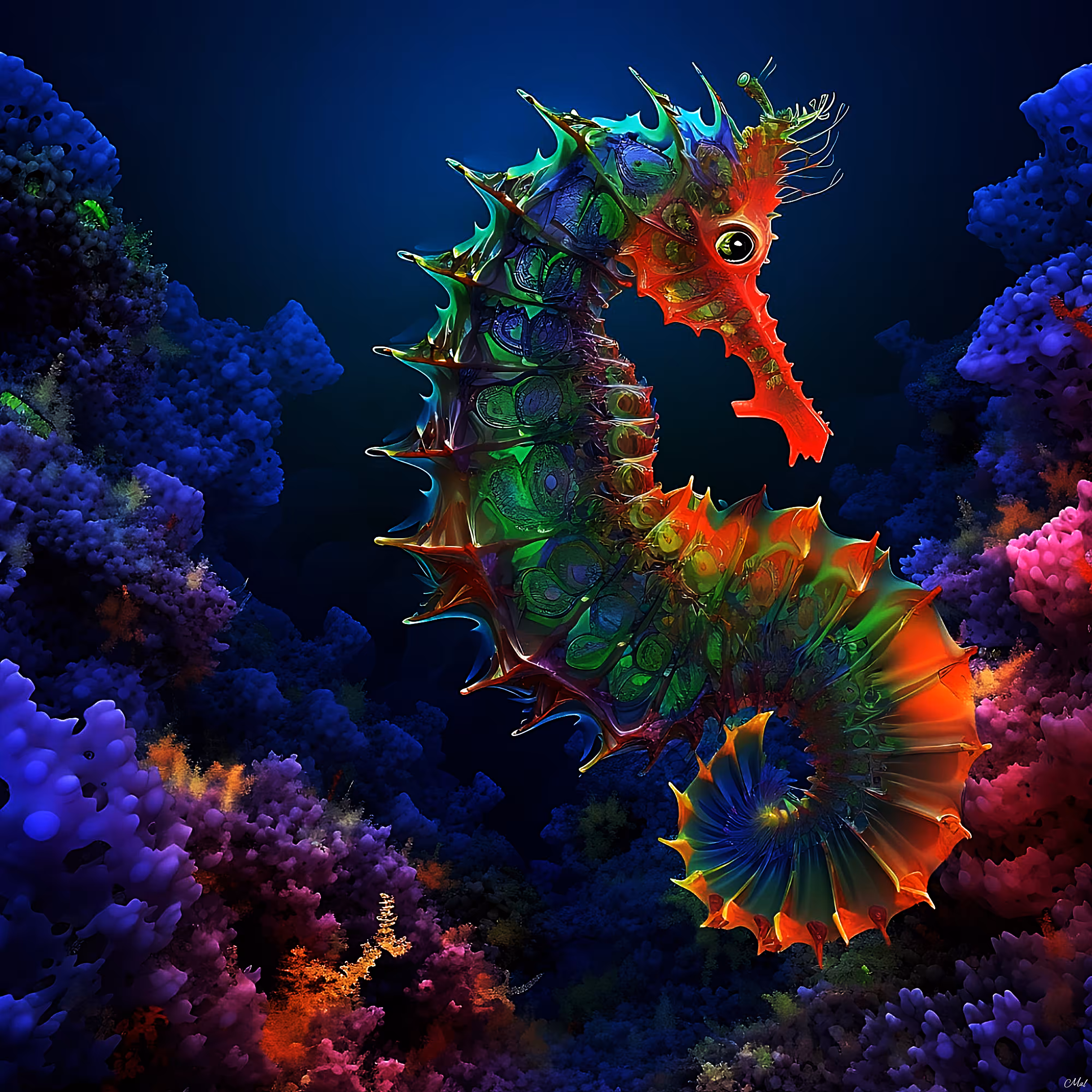Ocean Seahorse