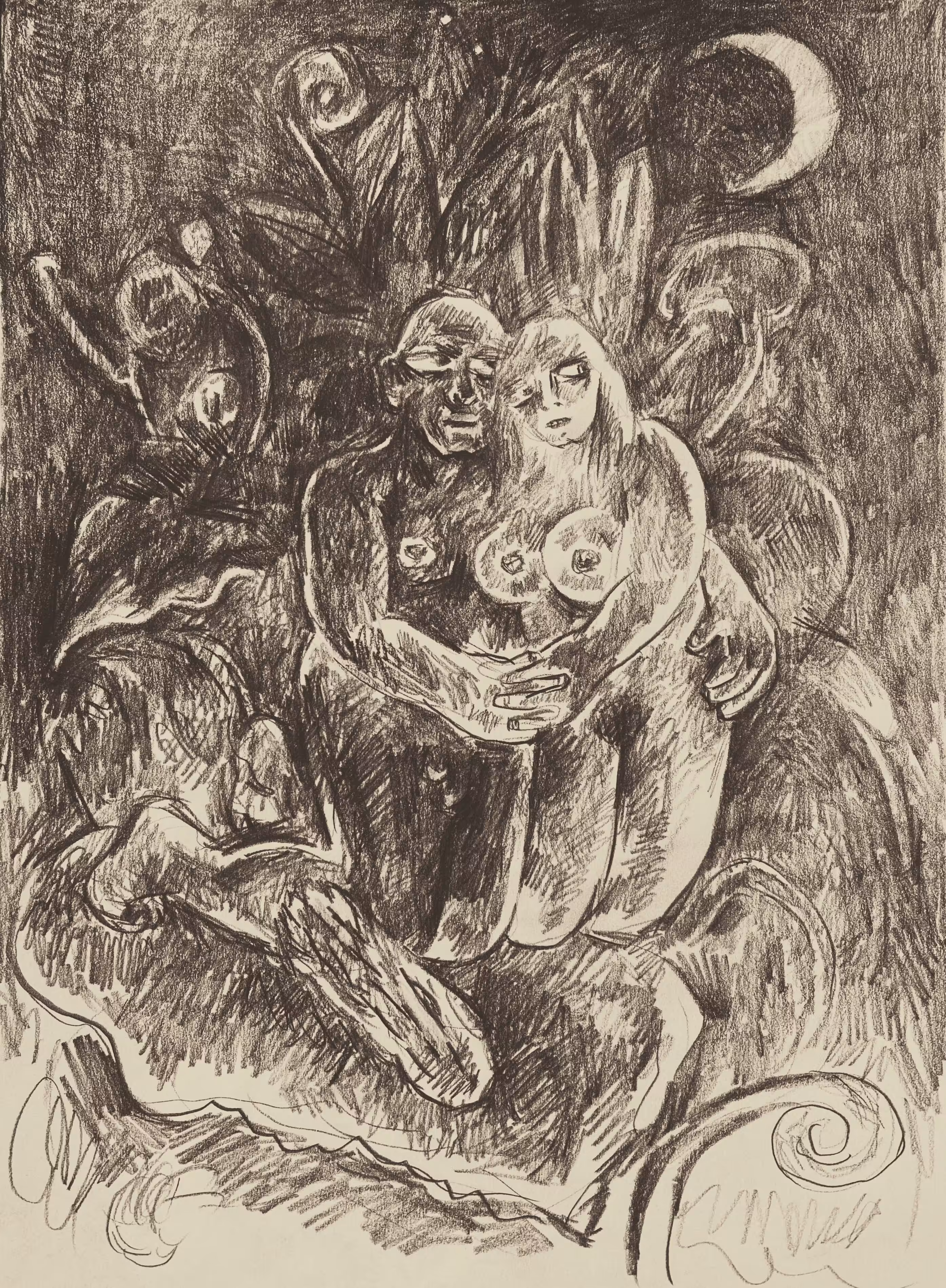 "Adam and Eve a second before the disaster"