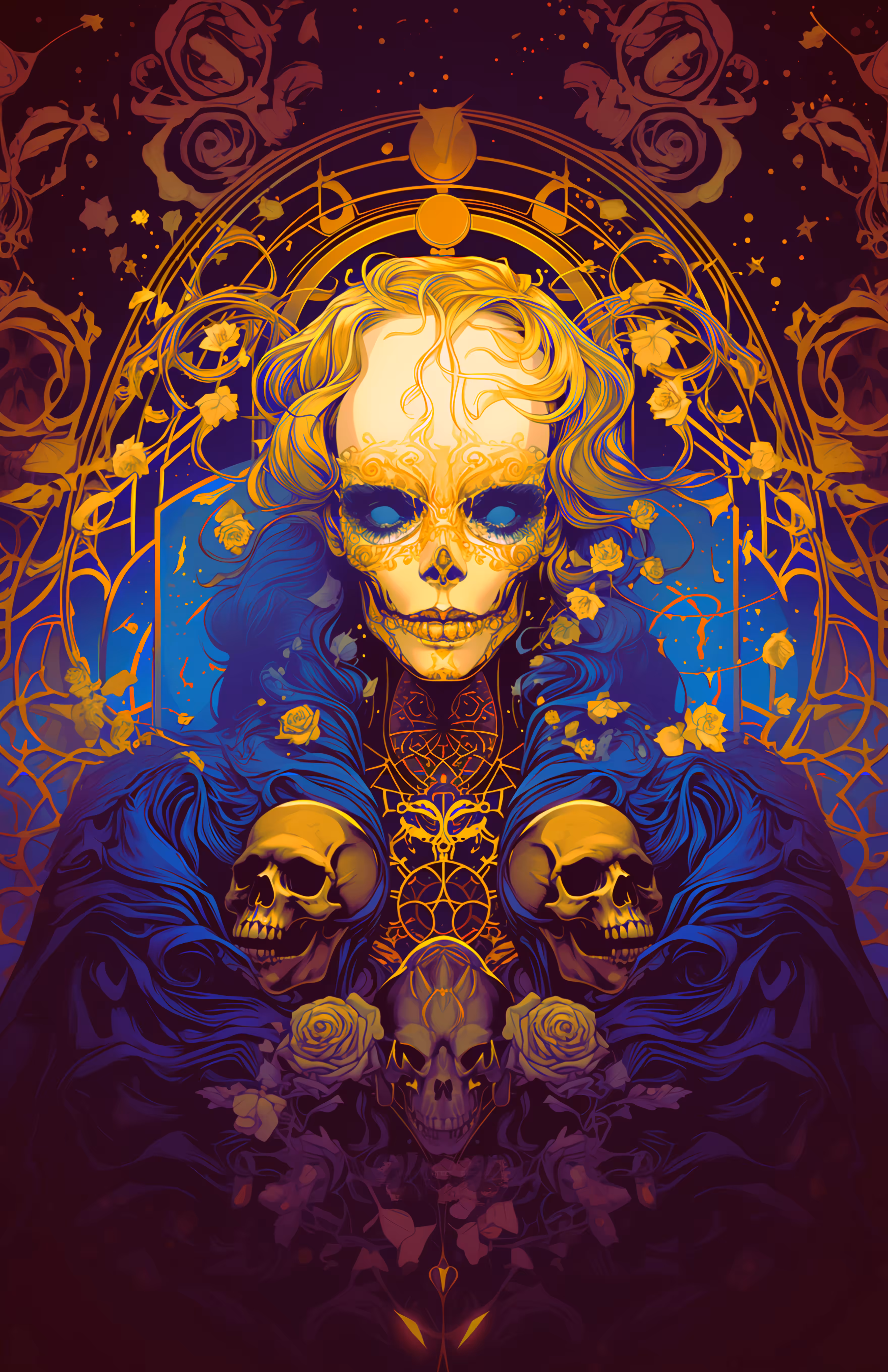 Skull & Roses
