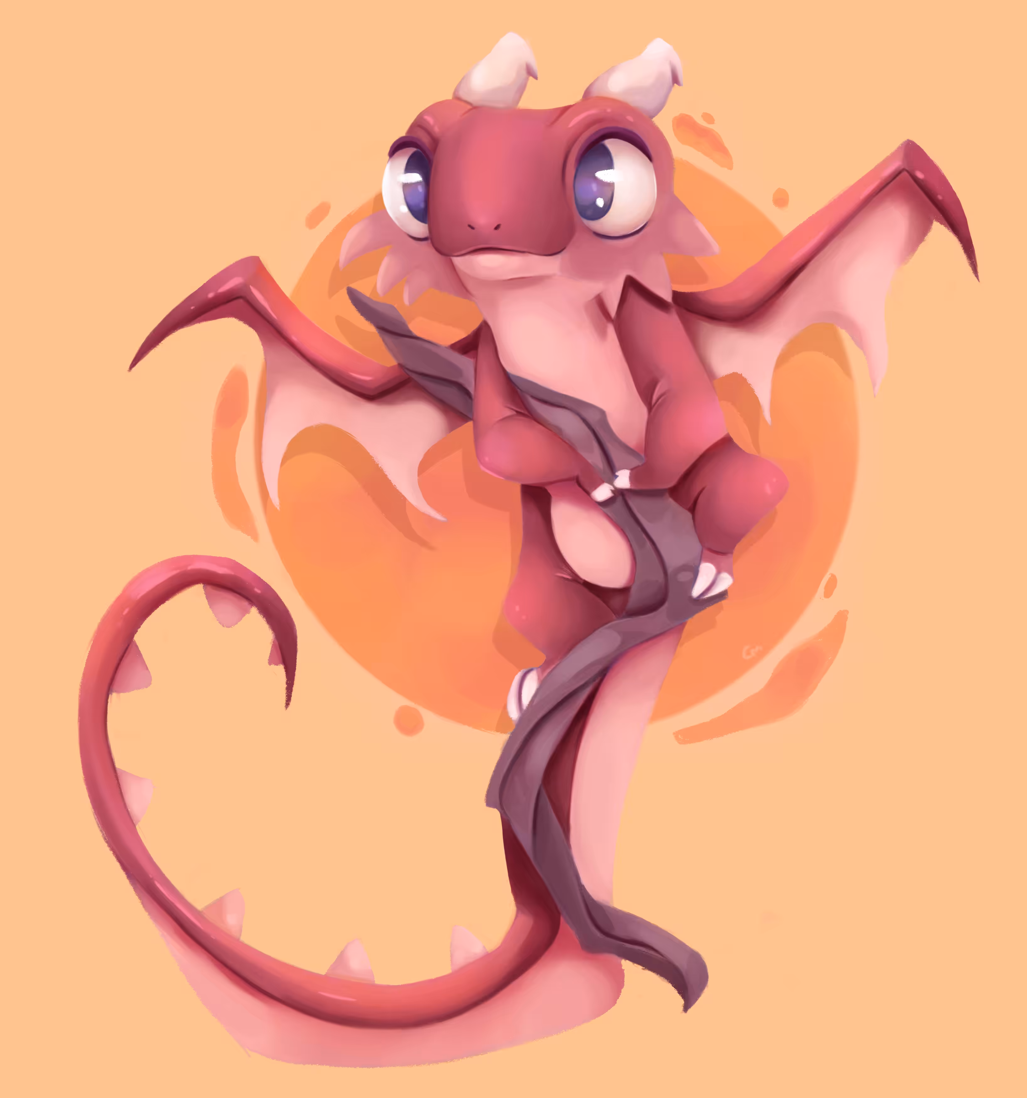 Faithful Companion - Red Dragon