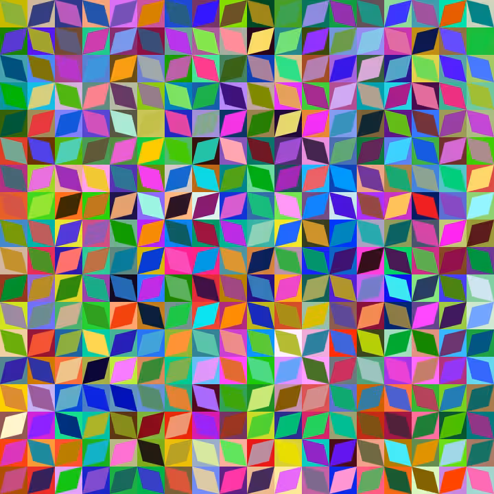 Diamond Twirl Composition #77