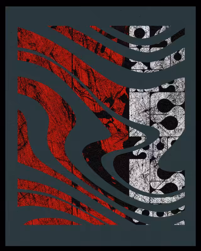 pattern art #red #49