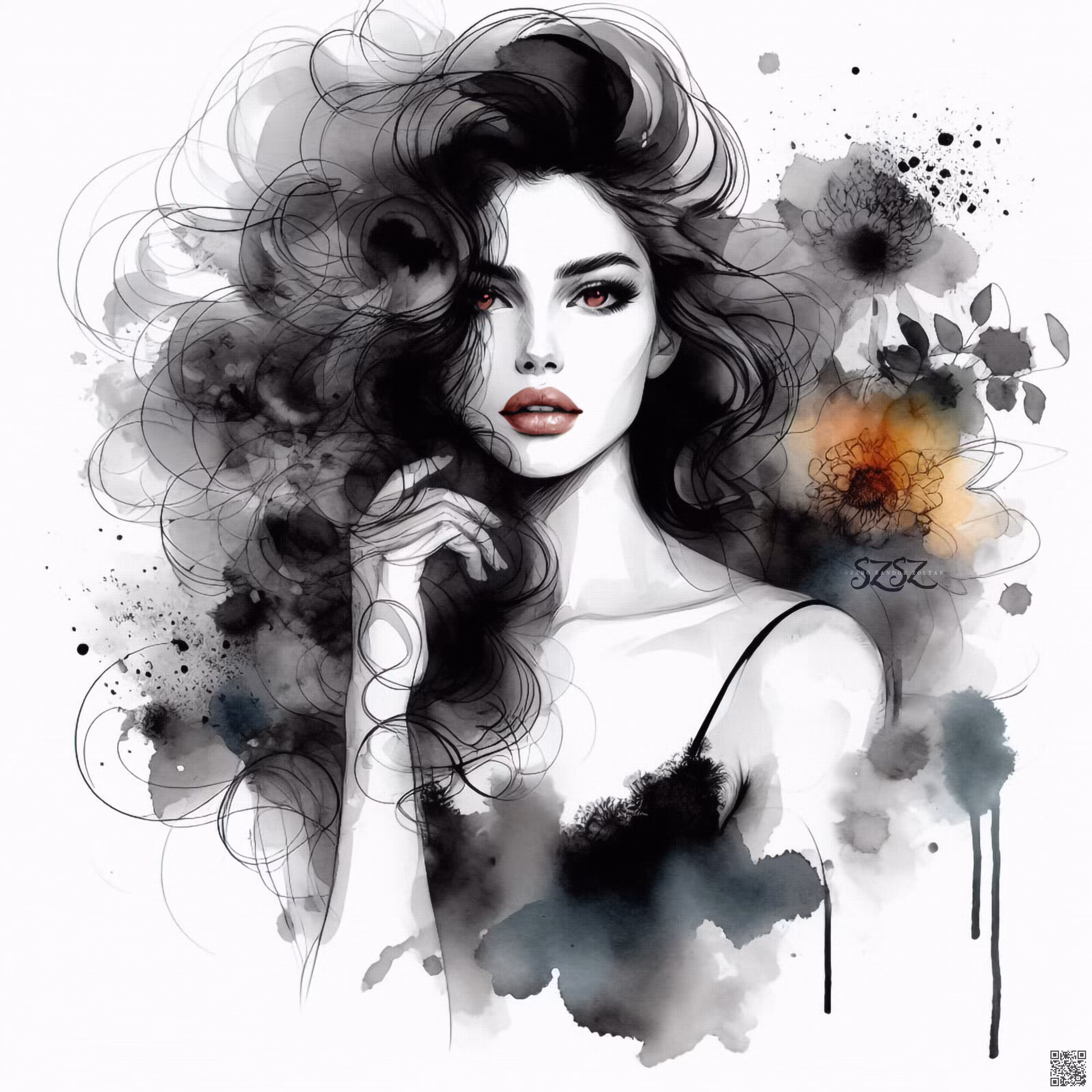 🎨Feminine Beauty in Paint#35
