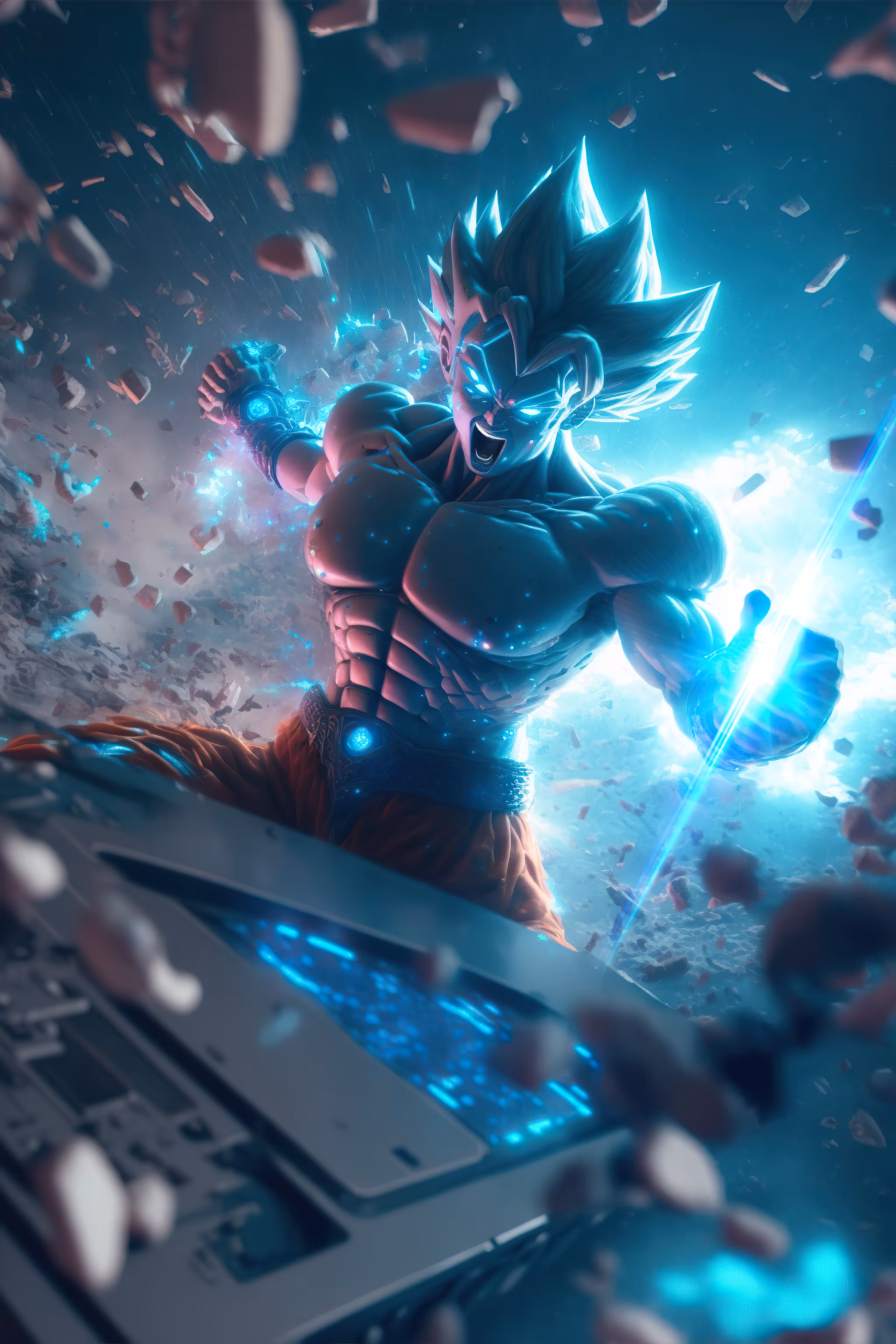 BEEPLE // GOKU DESTROYS ALL EVERYDAYS