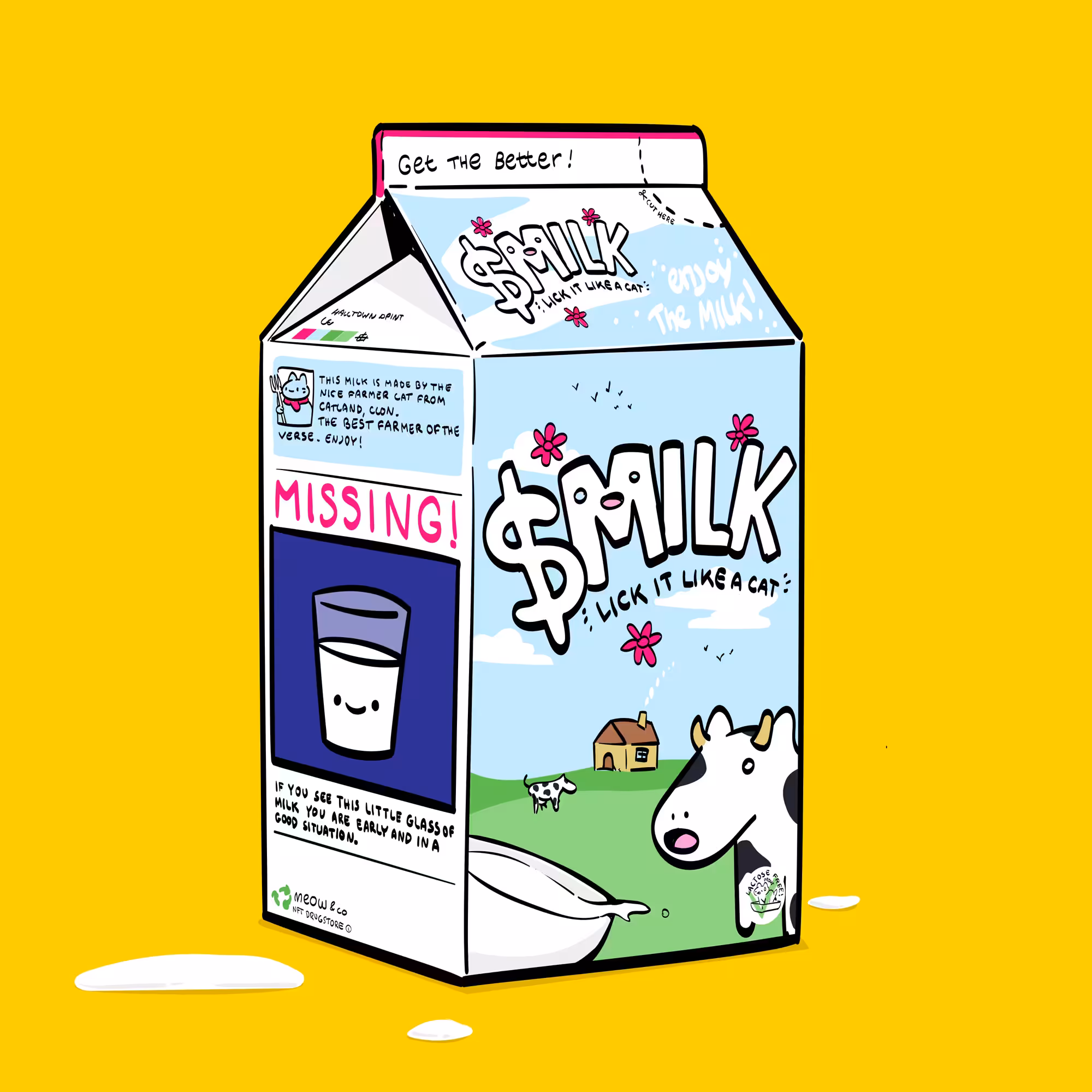 Cat $Milk (lactose free) #023