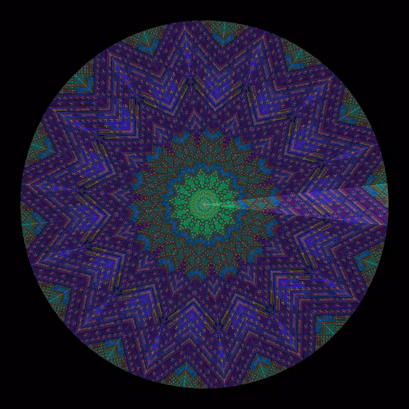 Binary kaleidoscope #28