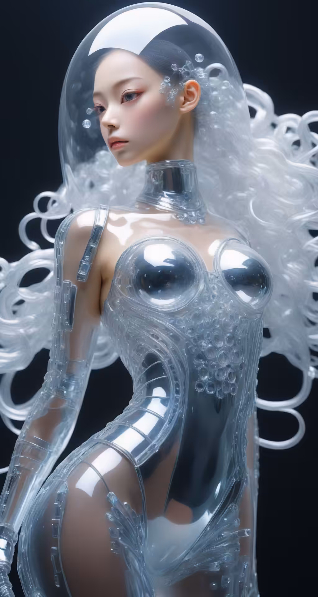A girl from the future