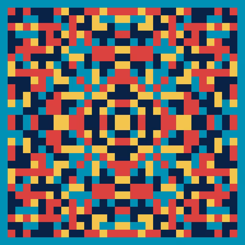 Pixel Mandala #85