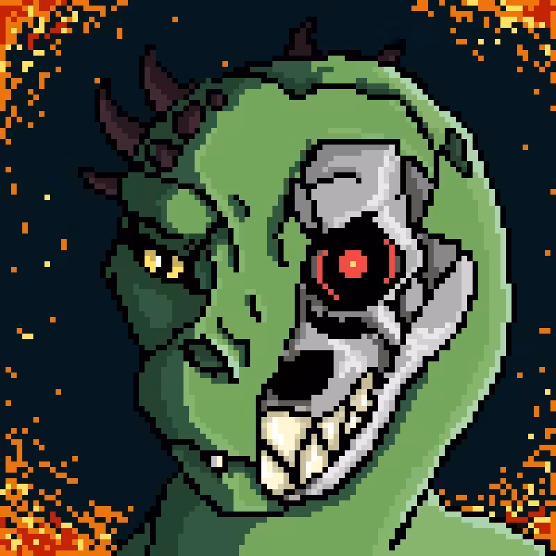 CryptoDinosaurs #96 - Terminator