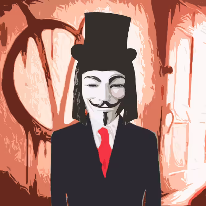 Gentlemask #059 "V FOR VENDETTA Version"