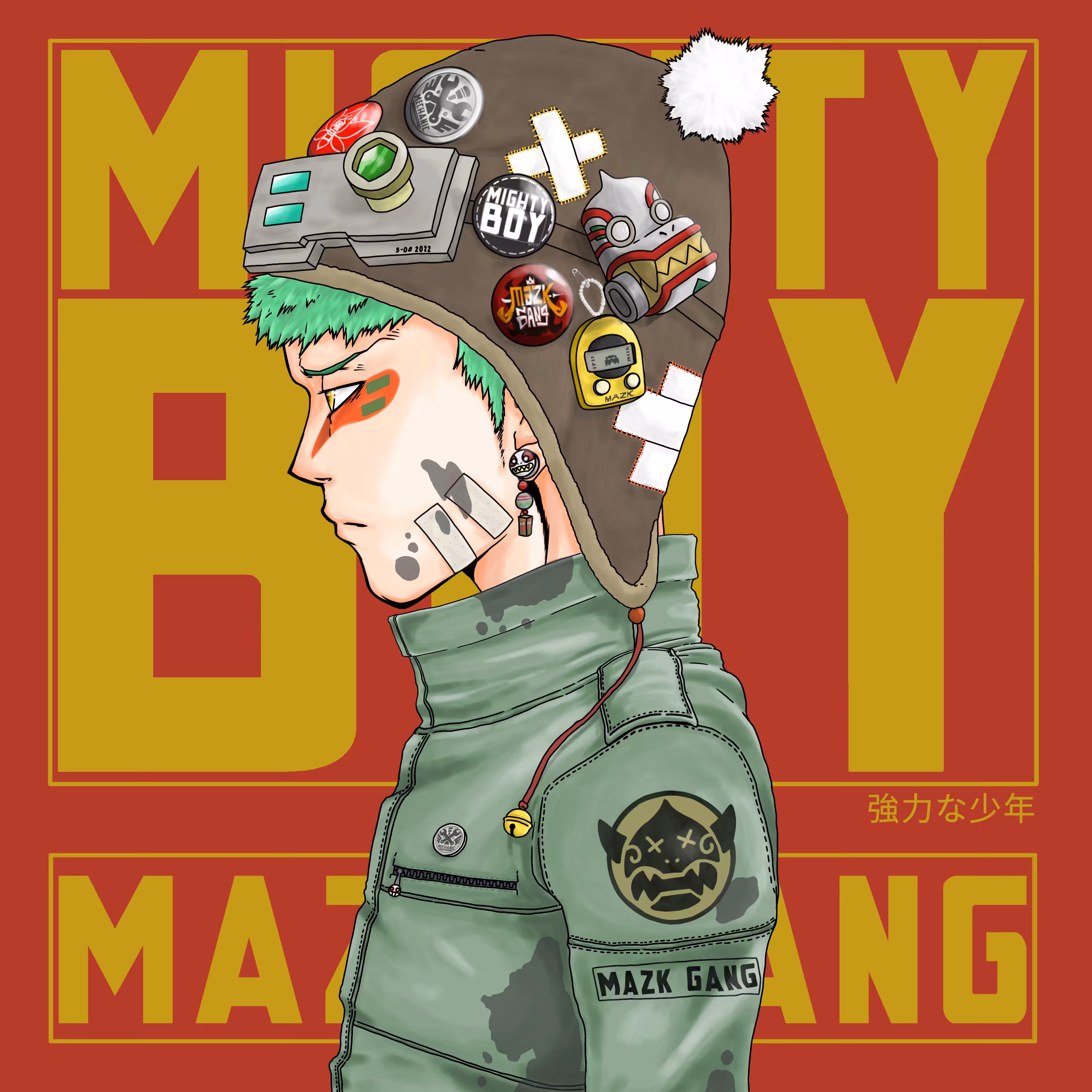 Mighty boy #mazkgang