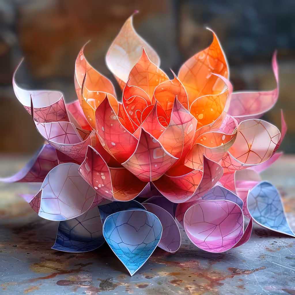 Flower Shop: Origami Flower