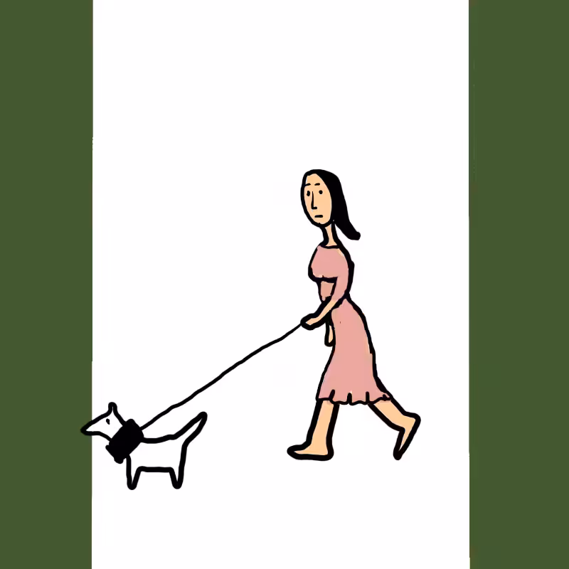 wALKING A DOG #42