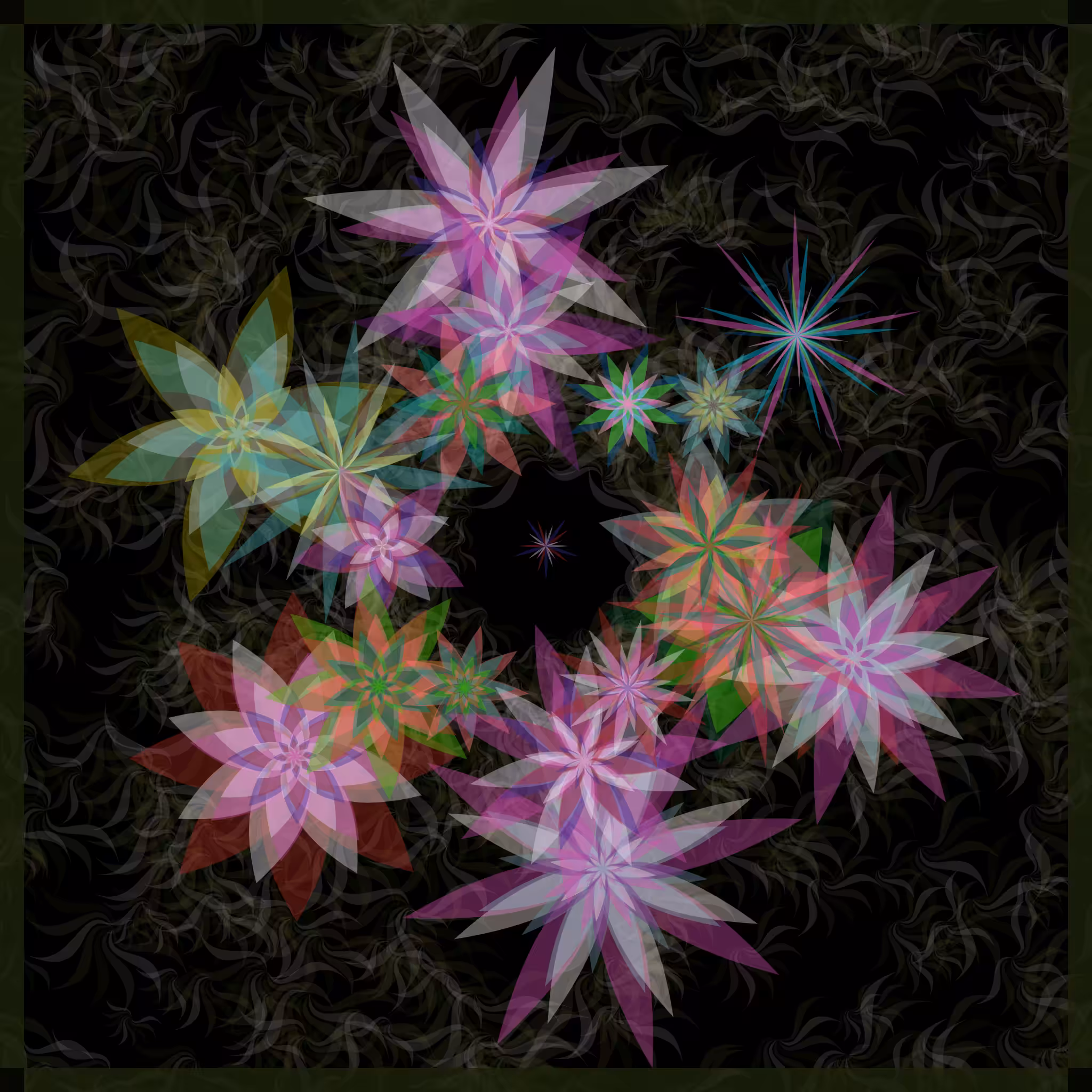 Bezier Garden #25