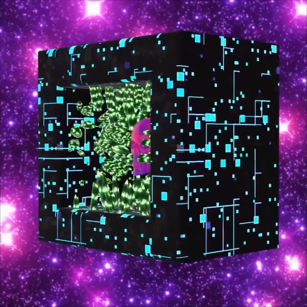 Crystals in a box