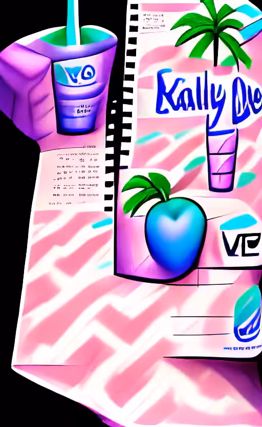 Vaporwave Illustration 7