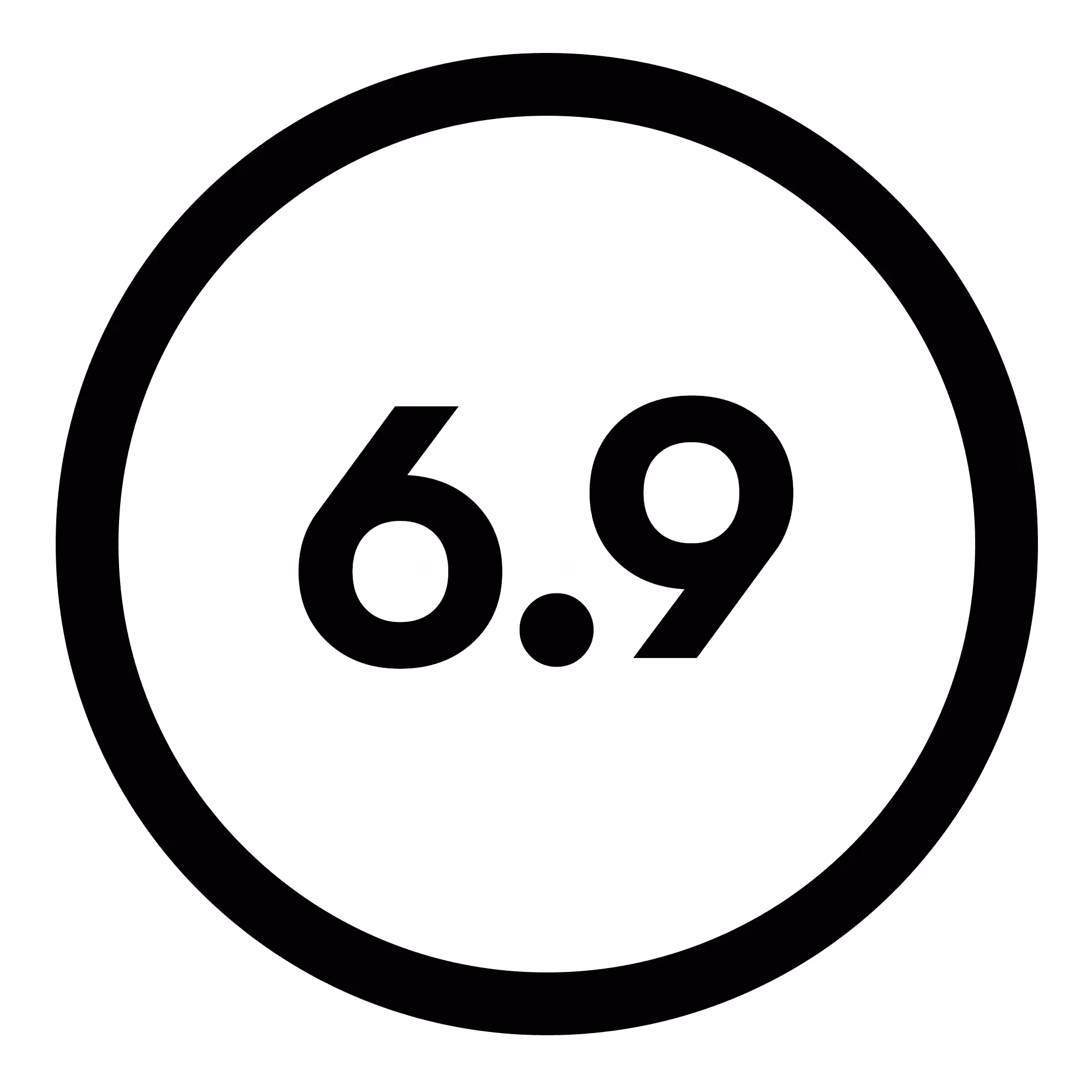 6.9